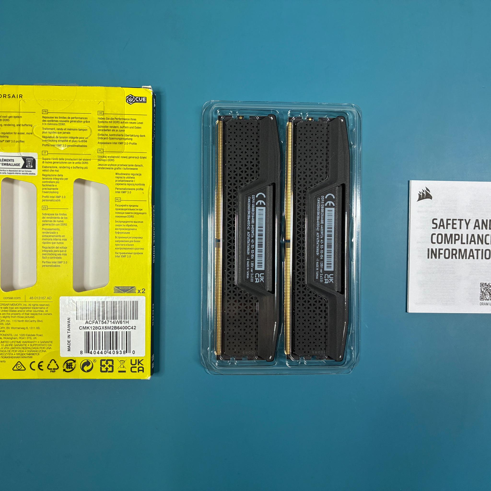 Corsair Vengeance DDR5 128GB kit (Memory)