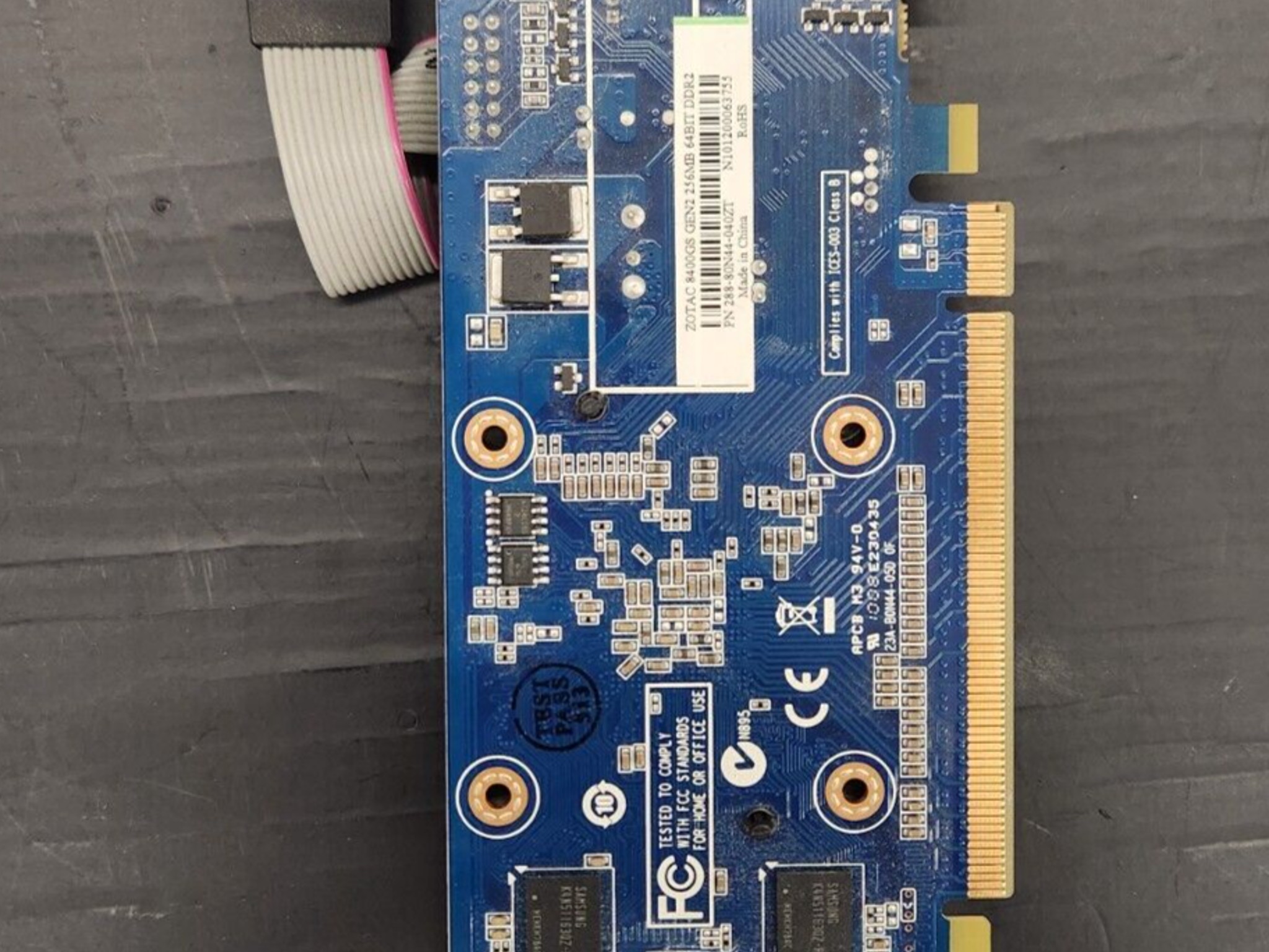 Zotac GeForce 8400GS 256MB DDR2 Full Height Graphics Card - VGA, HDMI, DVI