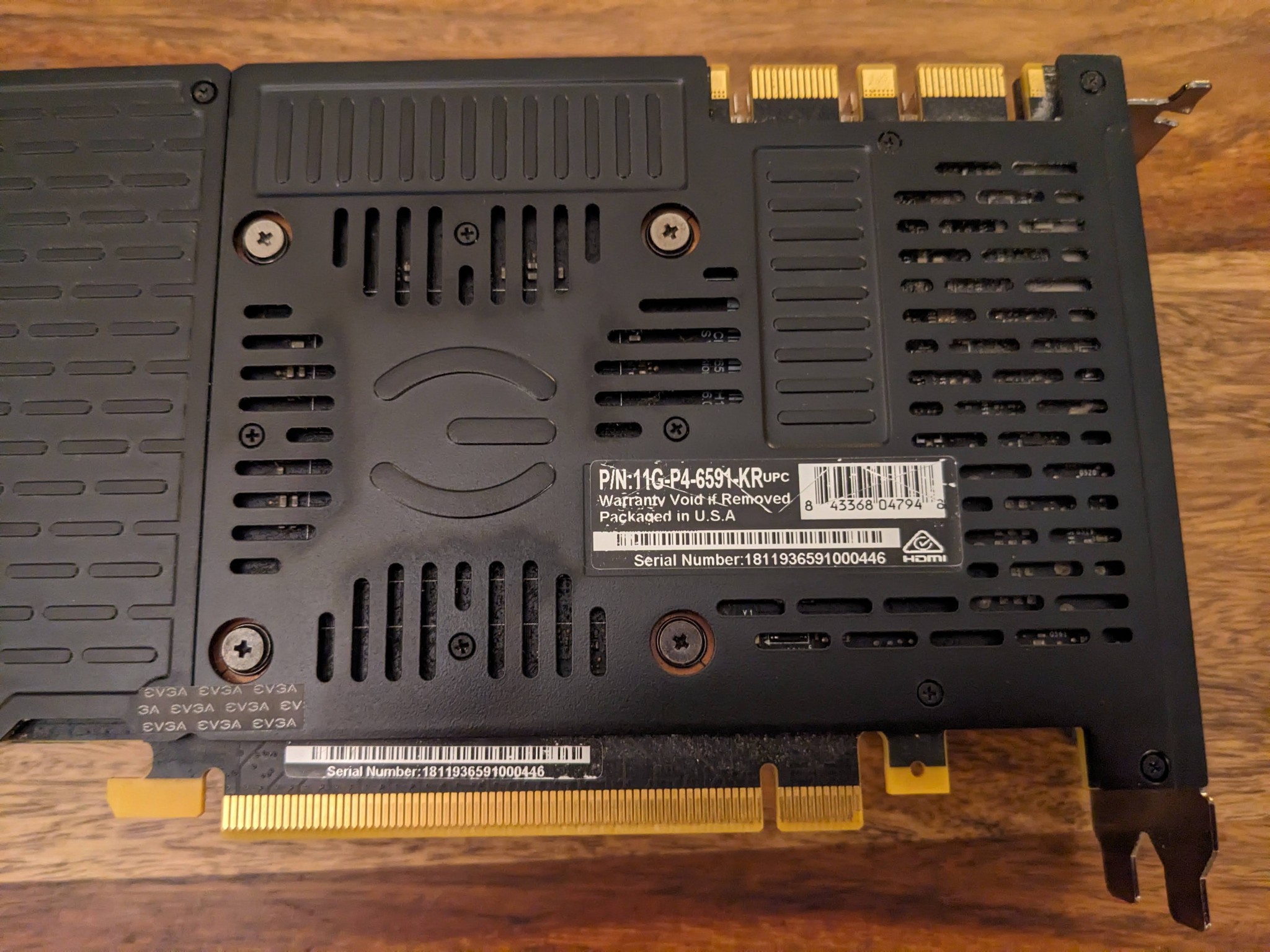EVGA GeForce GTX 1080 Ti 11GB GDDR5X Graphics Card 11G-P4-6591-KR