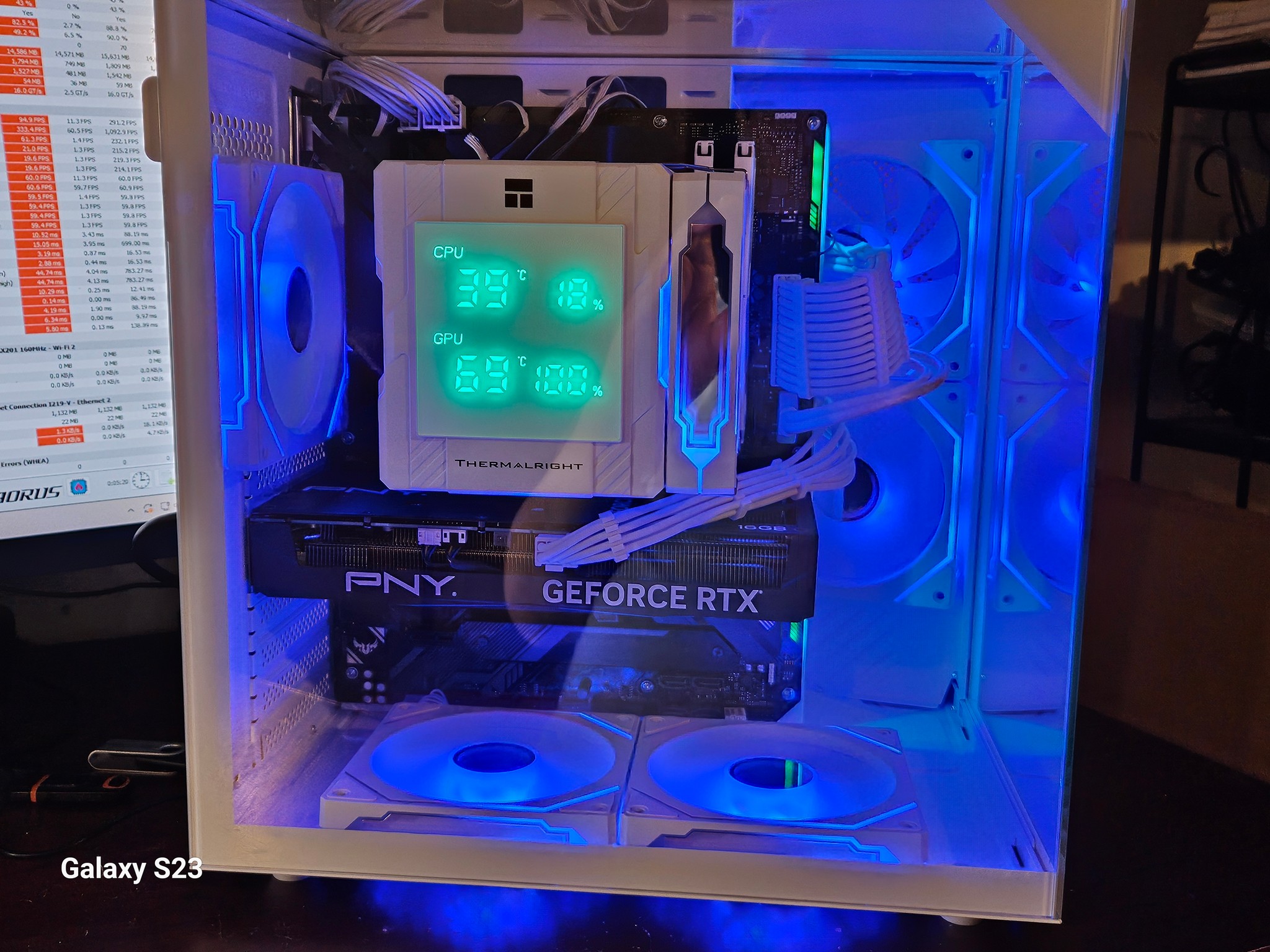 🚀 White RGB Gaming PC | RTX 4060 Ti 16GB | Intel i5-11600KF | 32GB RAM | 1TB NVMe | WiFi
