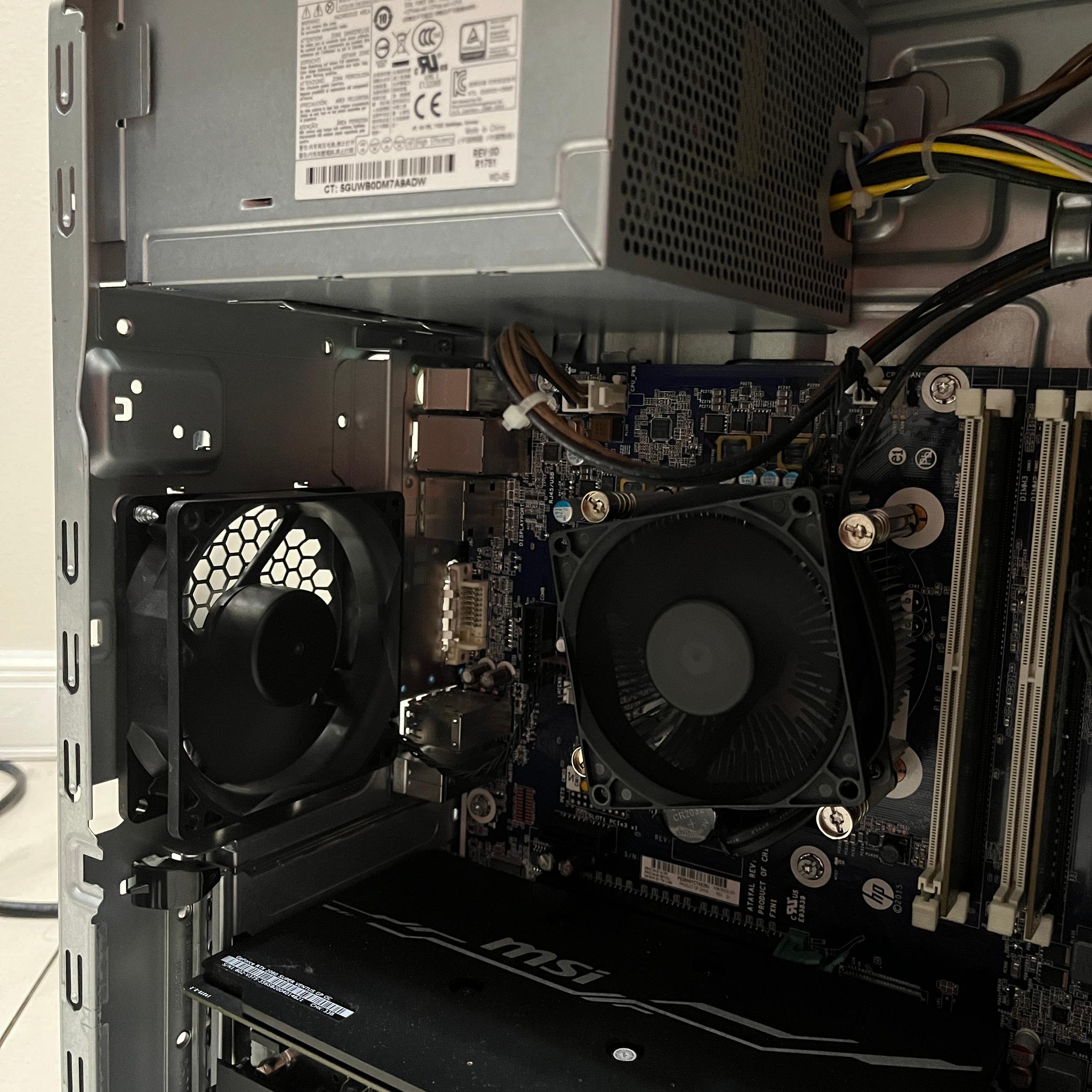 NVIDIA RTX 2060 SUPER, Intel i7-6700, 16GB RAM, 1.2TB Storage - HP Z240 Gaming PC w/Wi-Fi & BT