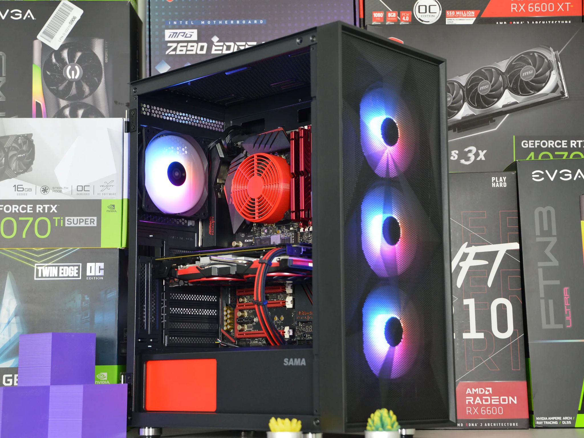 🩸🩸| RX 570 8GB | INTEL i5 6400 | 16GB DDR4 RAM | 1TB NVME SSD | Blood Oath 4.0 |