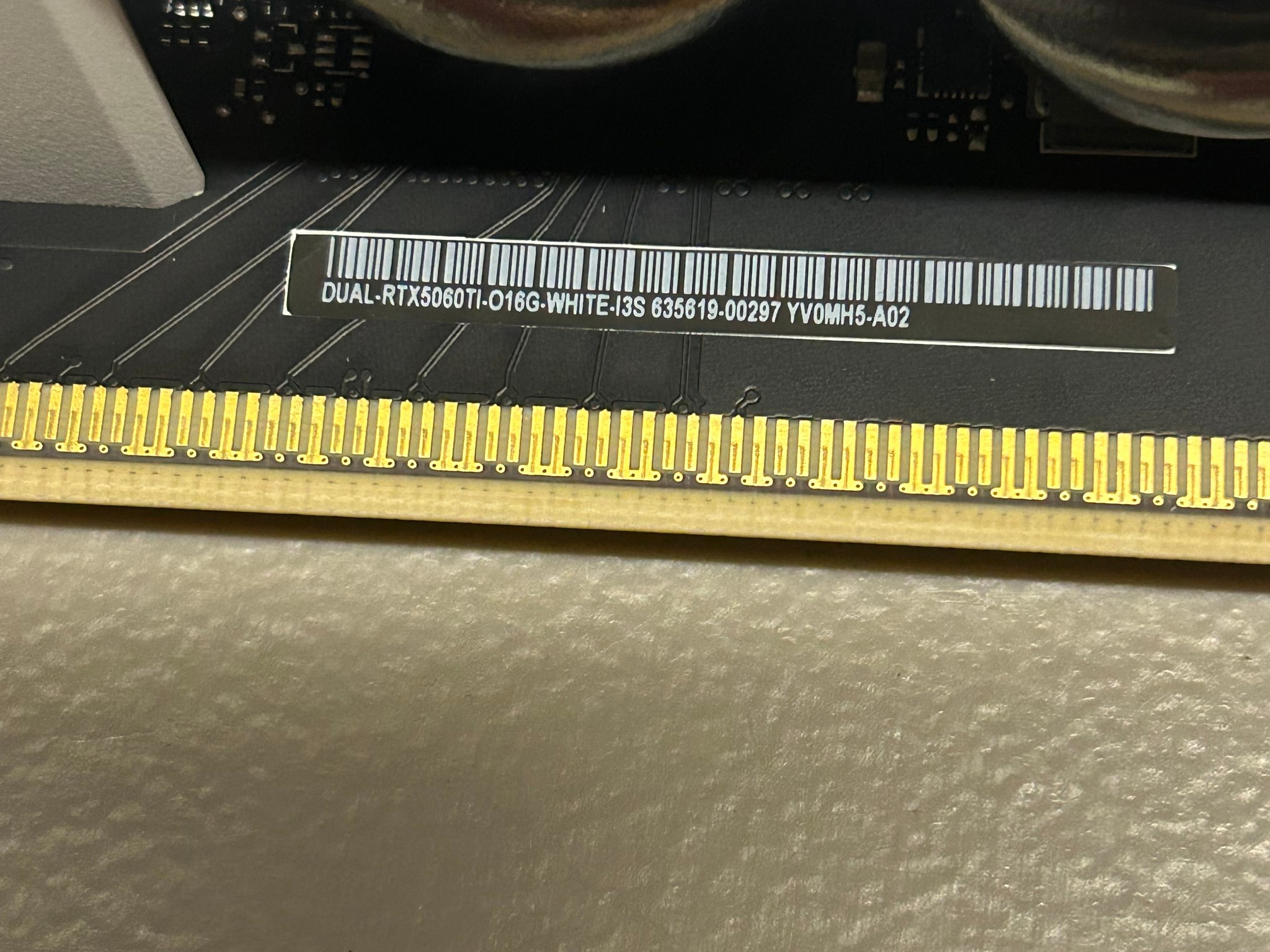 ASUS DUAL-RTX5060TI-O16G