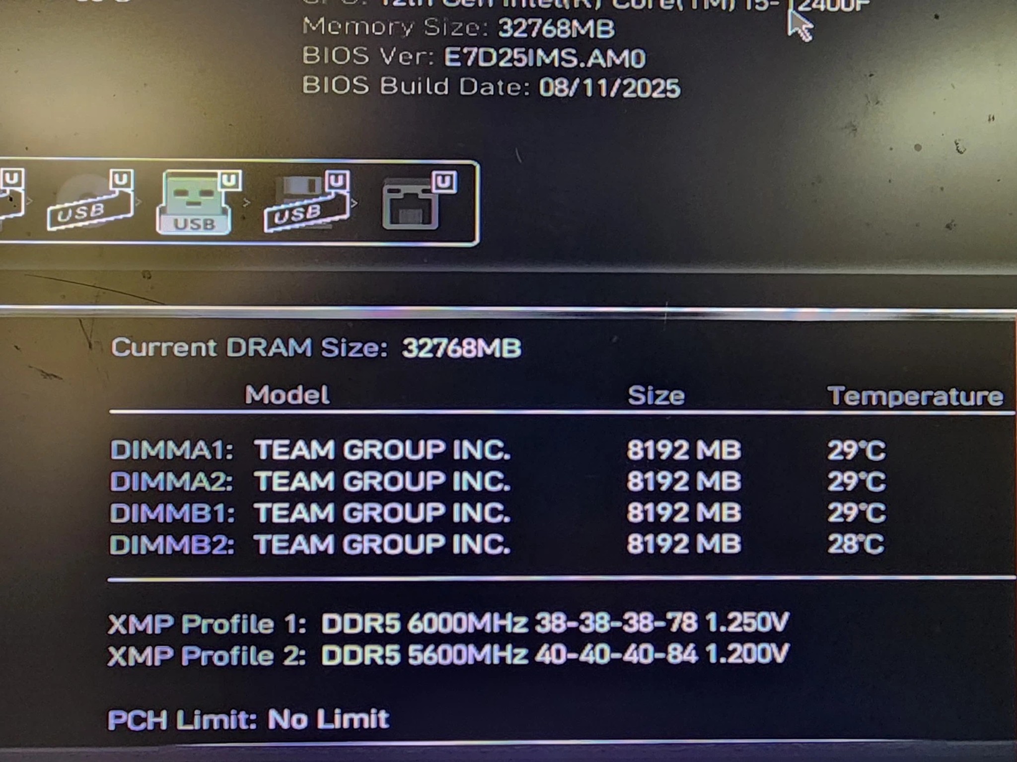 UPDATED BIOS MSI PRO Z690-A WiFi DDR5 LGA 1700 ATX Motherboard