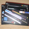 DDR5 64GB 2 Sets 4x16 Dims total $450 5600 CL 28 or $225 for half 32GB Trident Z RGB - Like New