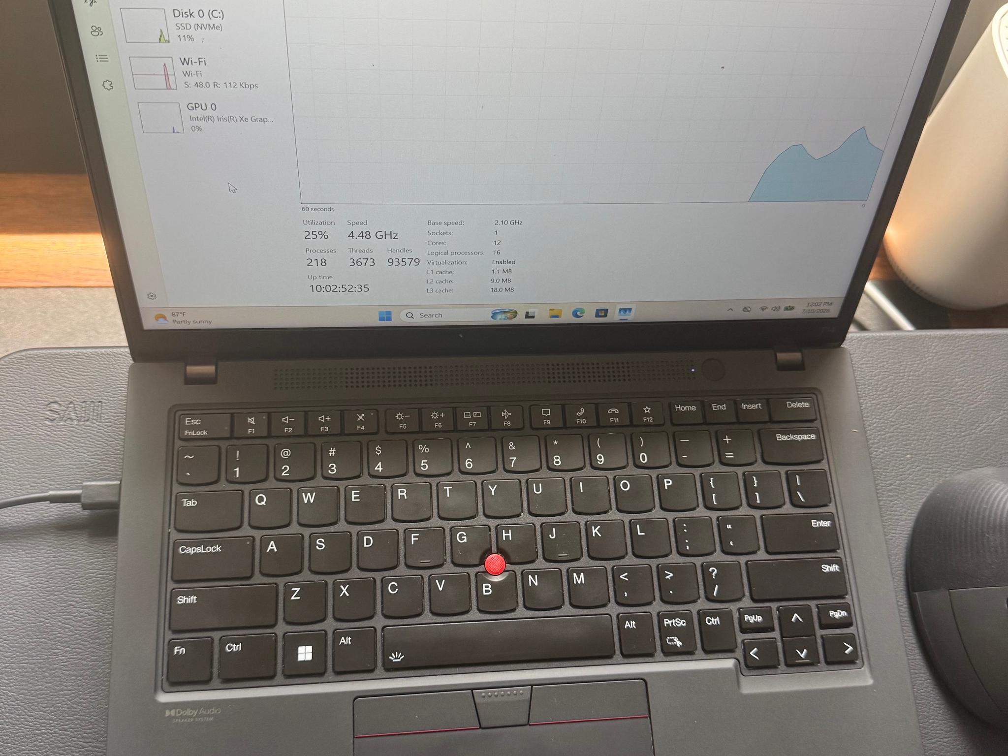 🔥 Lenovo ThinkPad T14 Gen 3 | Core i7-1260P | 16GB RAM | NVMe SSD | Windows 11