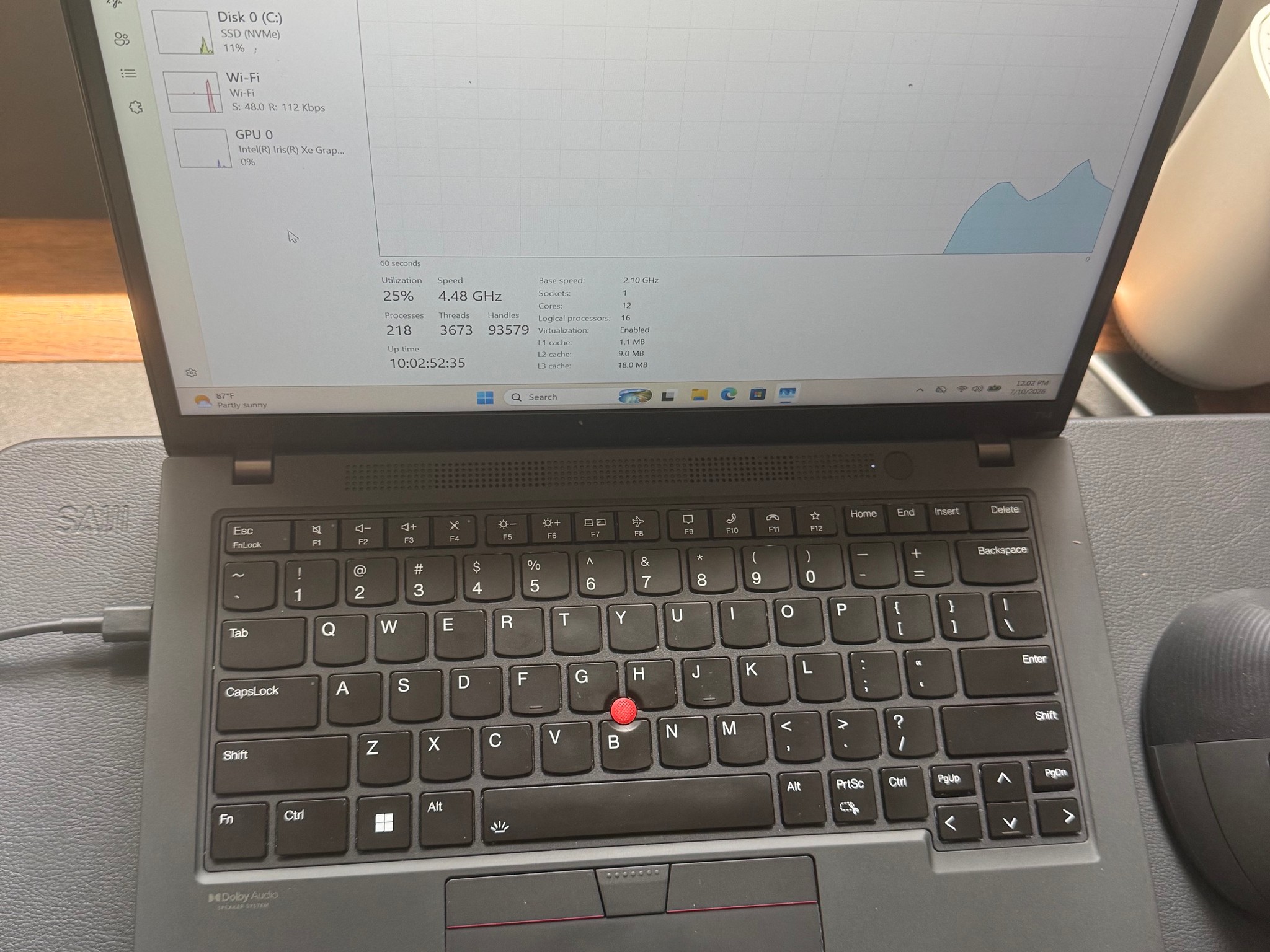🔥 Lenovo ThinkPad T14 Gen 3 | Core i7-1260P | 16GB RAM | NVMe SSD | Windows 11