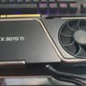 NVidia RTX 3070ti Founder's Edition 8GB GDDR6X Graphics Card w/ Adapter