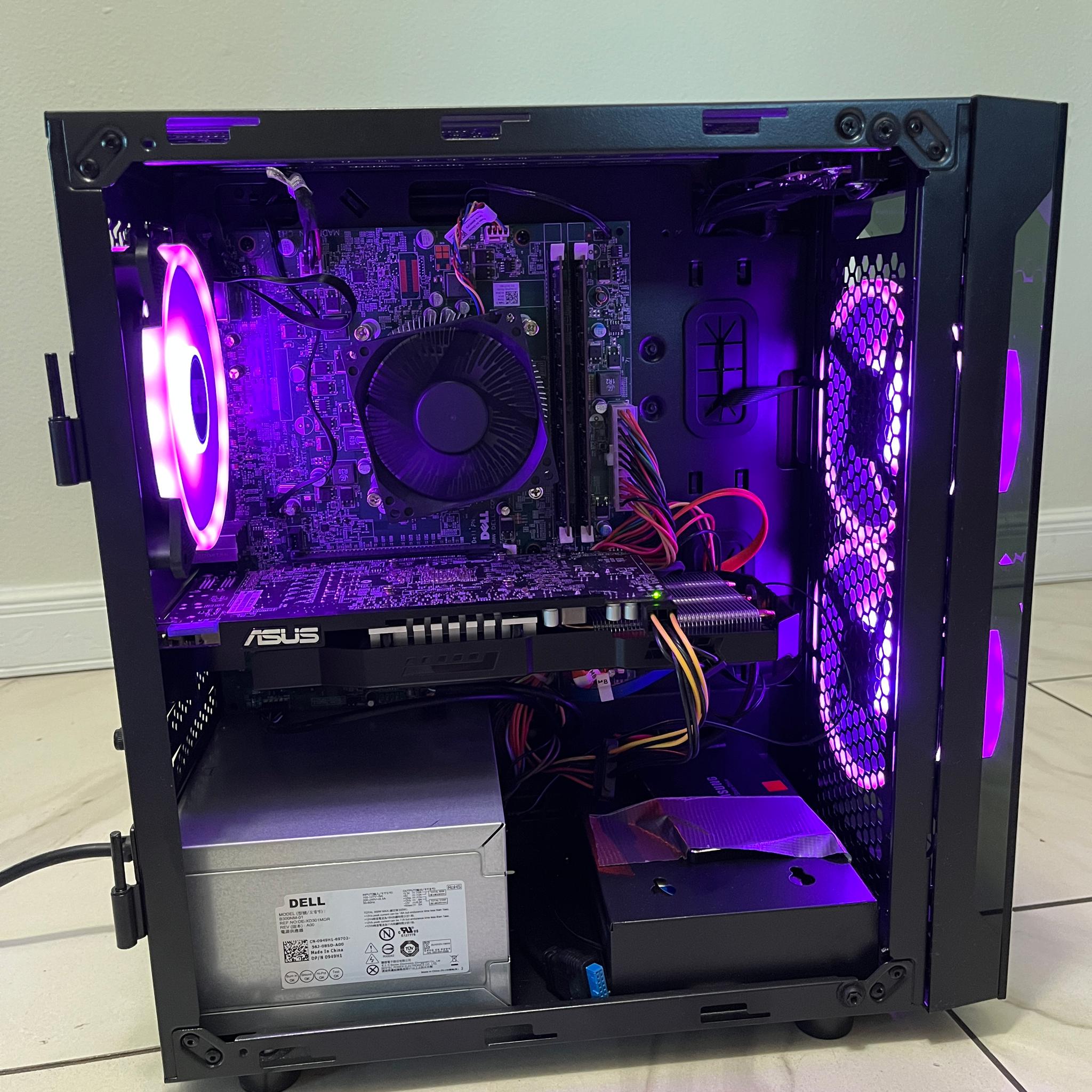 Super Budget Gaming PC-Intel i5-3470, AMD HD 7850, 16GB RAM,500GB Storage, w/ Wi-Fi, BT & RGB Remote