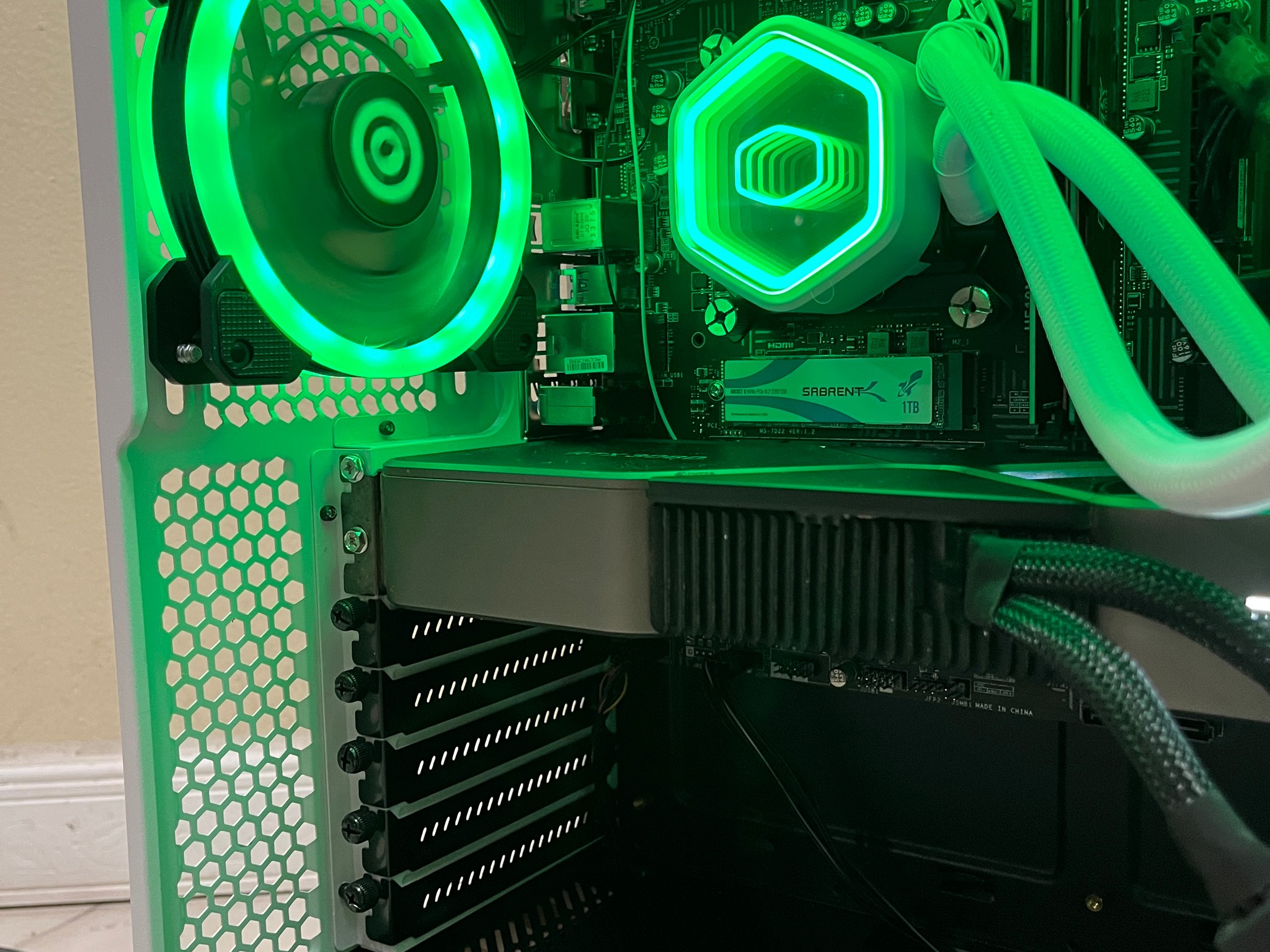 🟠🔥RTX 3080, Intel i7-11700F, 16GB RAM, 1TB SSD, High Performance RGB Gaming PC w/ Wi-Fi & Remote 🖥️🔵