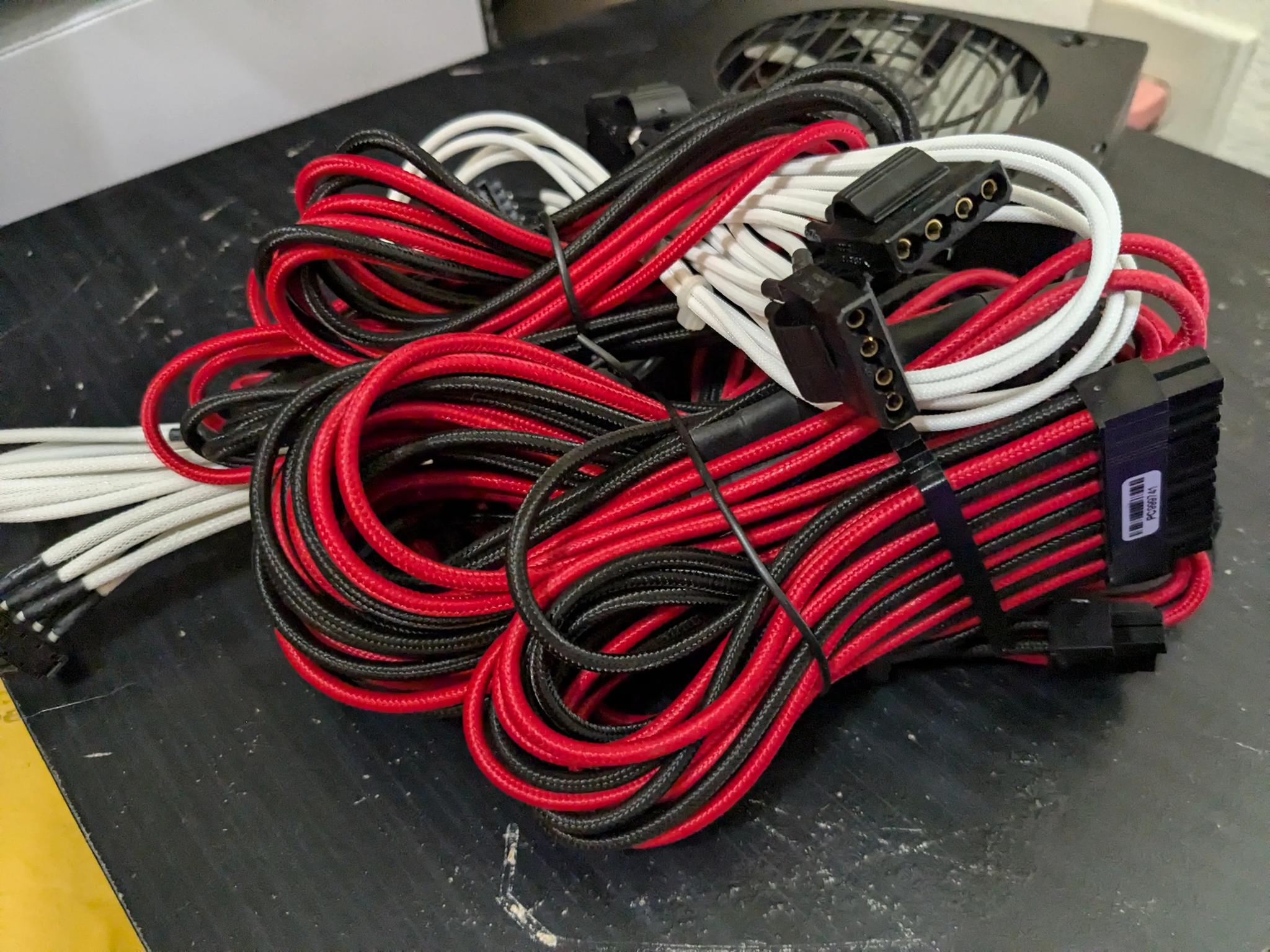 Corsair SF450 SFX Small Form Factor Fully Modular Power Supply with Custom Sleeved Cables