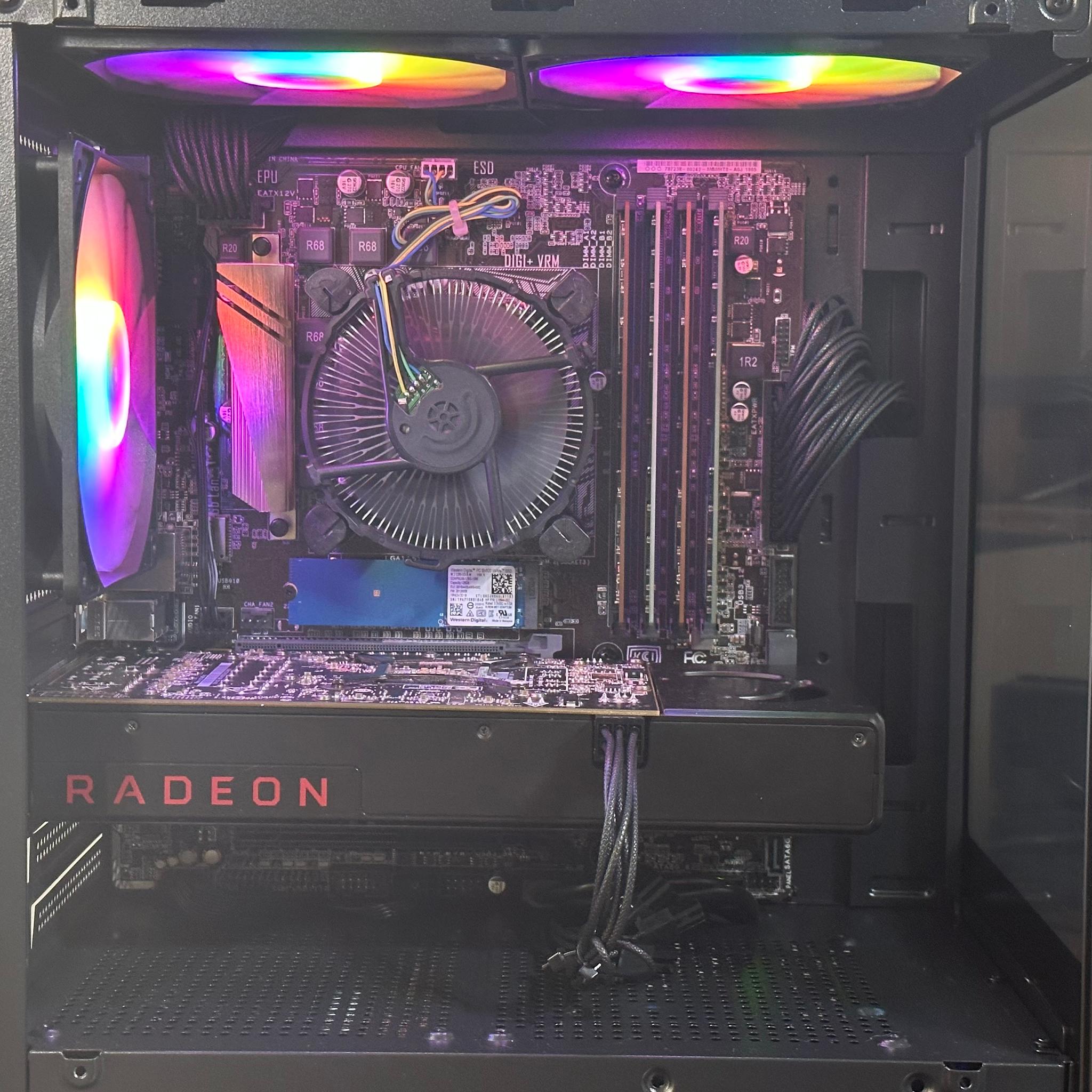 GAMING PC | RX 480 | INTEL i5 | 16GB DDR4 RAM | SSD + HDD | WIN 10