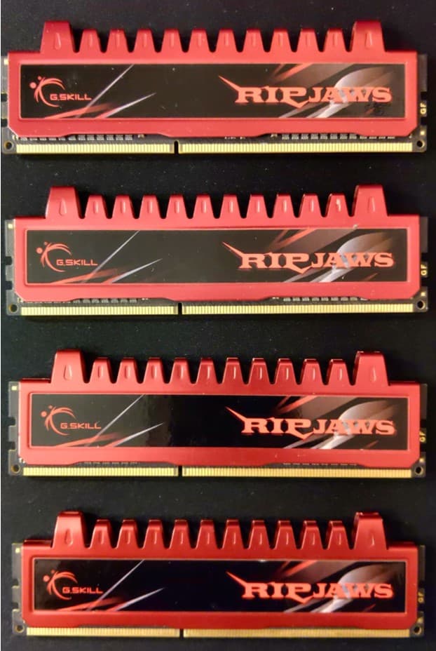 G.Skill RipJaws 16GB(4x4GB) DDR3 1600MHz CL9 RAM