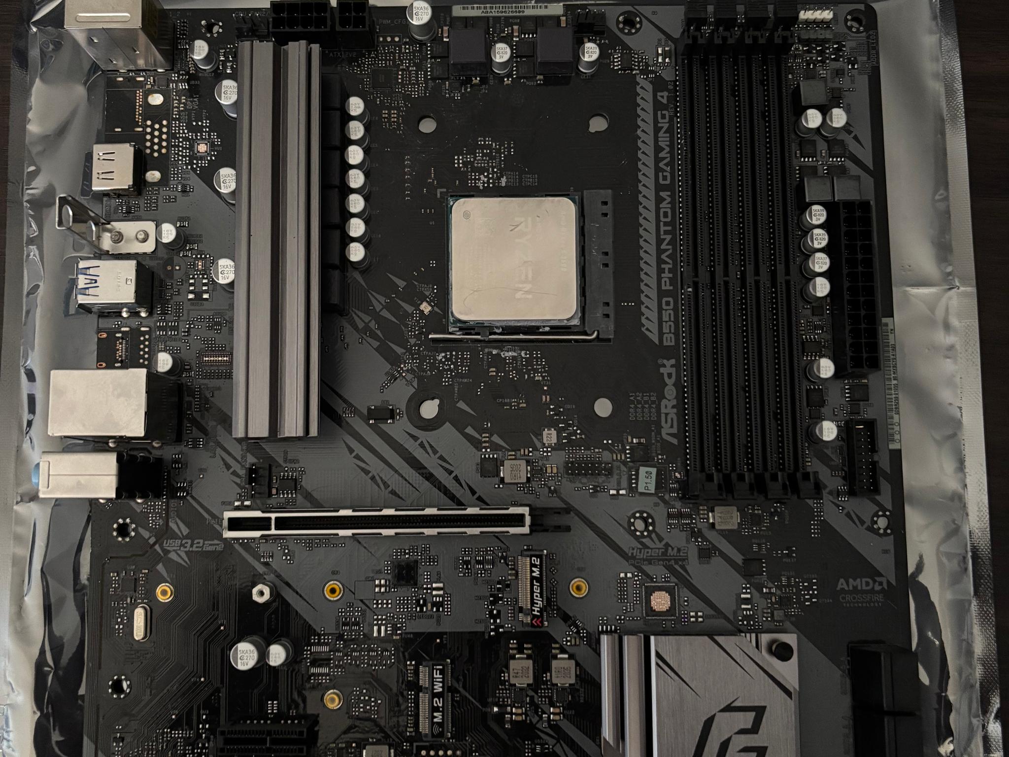 ASRock B550 Phantom Gaming 4 + Ryzen 5 3600 + Thermalright Assassin Cooler Bundle
