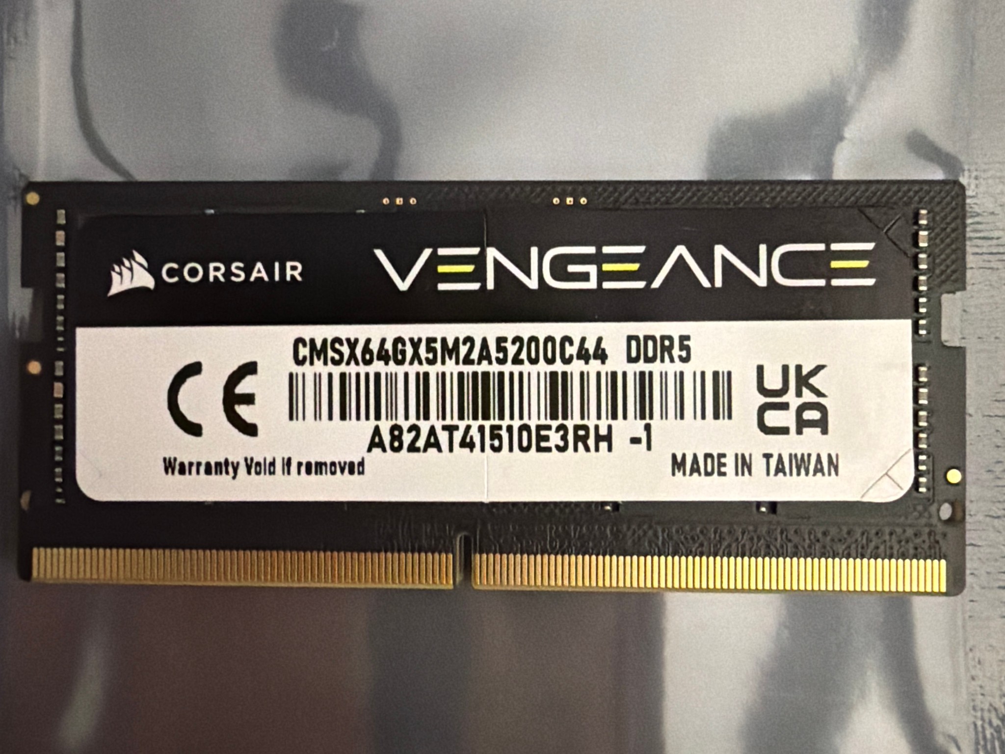 NEW Corsair Vengeance DDR5 64GB (2x32GB) 5200MHz Memory Kit