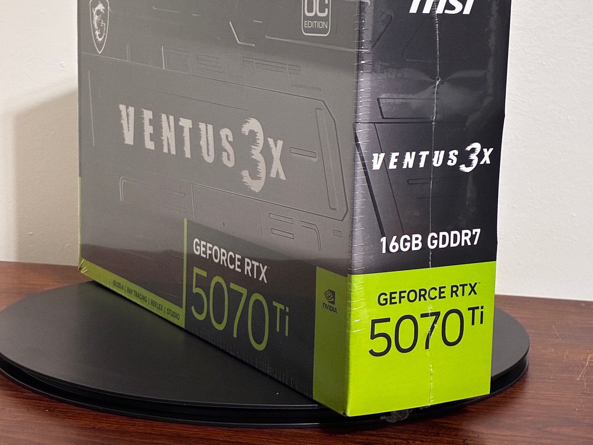 MSI GeForce RTX 5070 Ti 16G VENTUS 3X OC