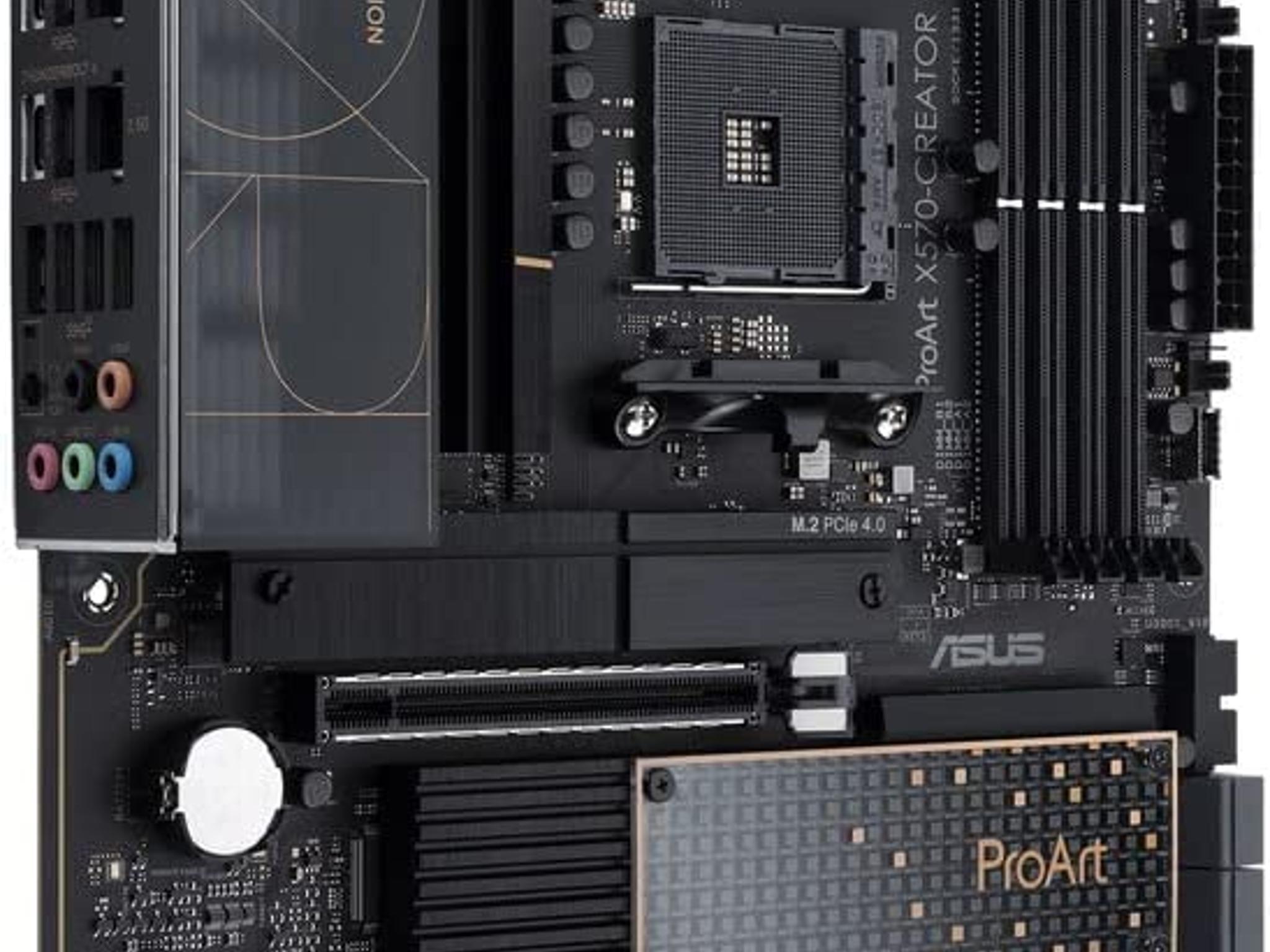 ASUS ProArt X570-CREATOR WIFI AMD X570 AM4 DDR4 ATX Desktop Motherboard