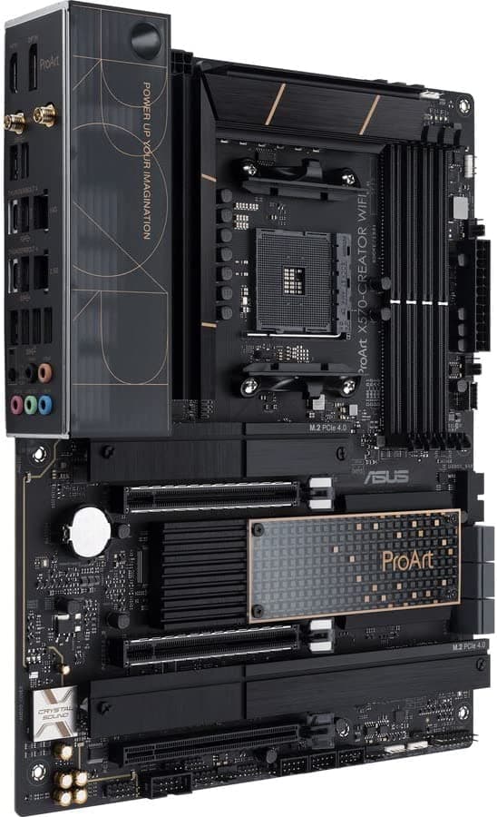 ASUS ProArt X570-CREATOR WIFI AMD X570 AM4 DDR4 ATX Desktop Motherboard