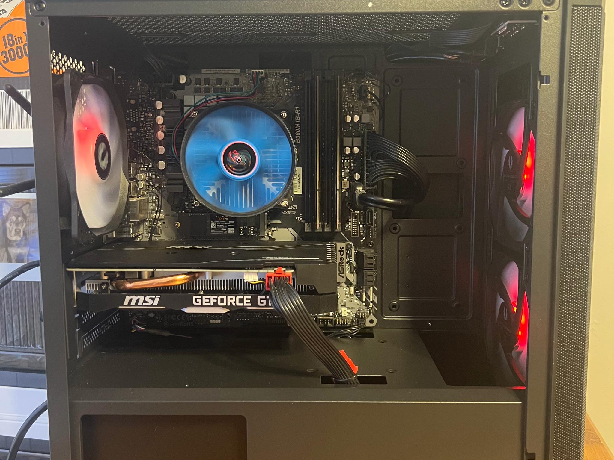 Starter Gaming PC I7 8700 / GTX 1660 super