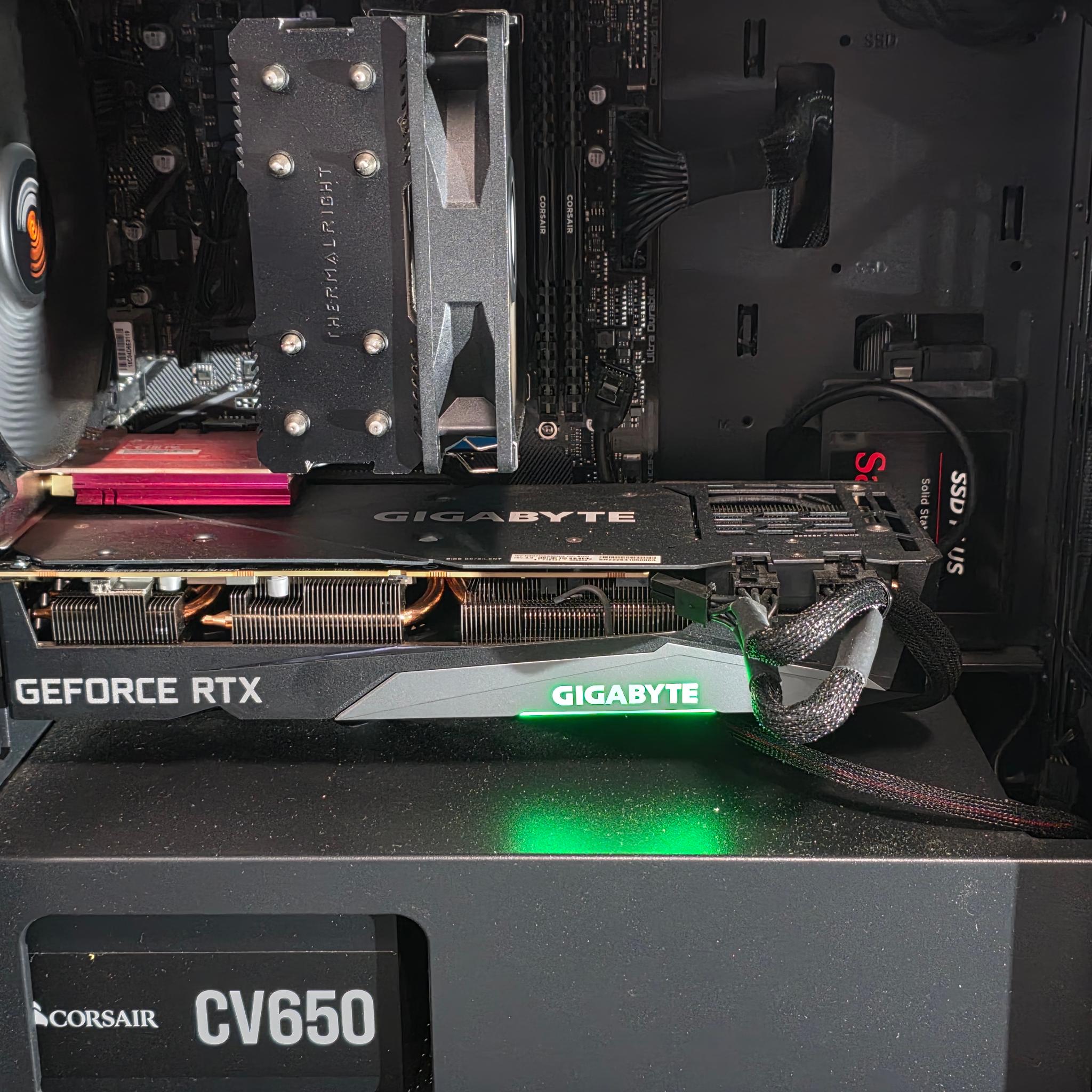 Gaming PC Nvidia 3070 Ryzen 5 5600X 32GB RAM 500GB + 1TB Storage Wi-Fi W11