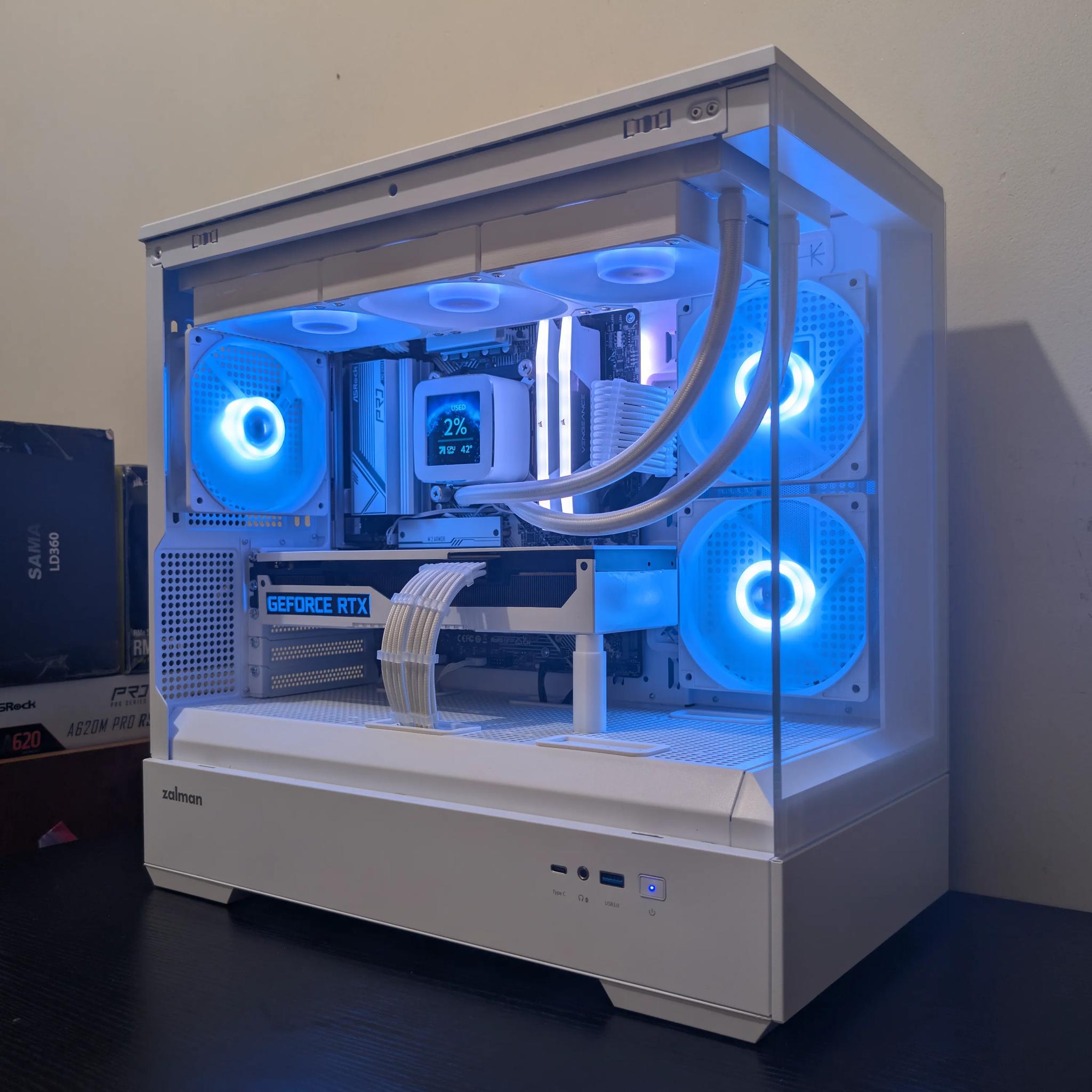 🦢1440p Gaming Beast | RTX 3080 | Ryzen 5 7600 | 1TB SSD | 32GB RAM | WiFi 6 & Bluetooth🦢