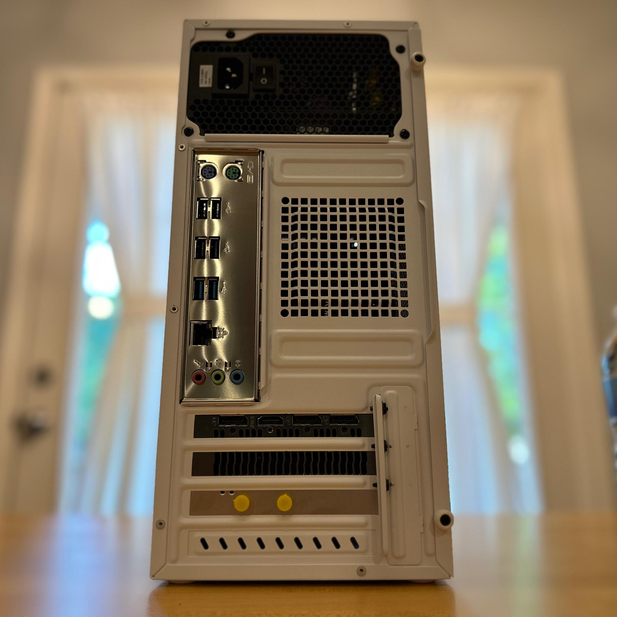 ⚪️|AMD RX 5700 8gb, 16gb Ram, 1tb SSD, 10 Core 3.4ghz Intel Processor, WiFi Compact Gaming PC