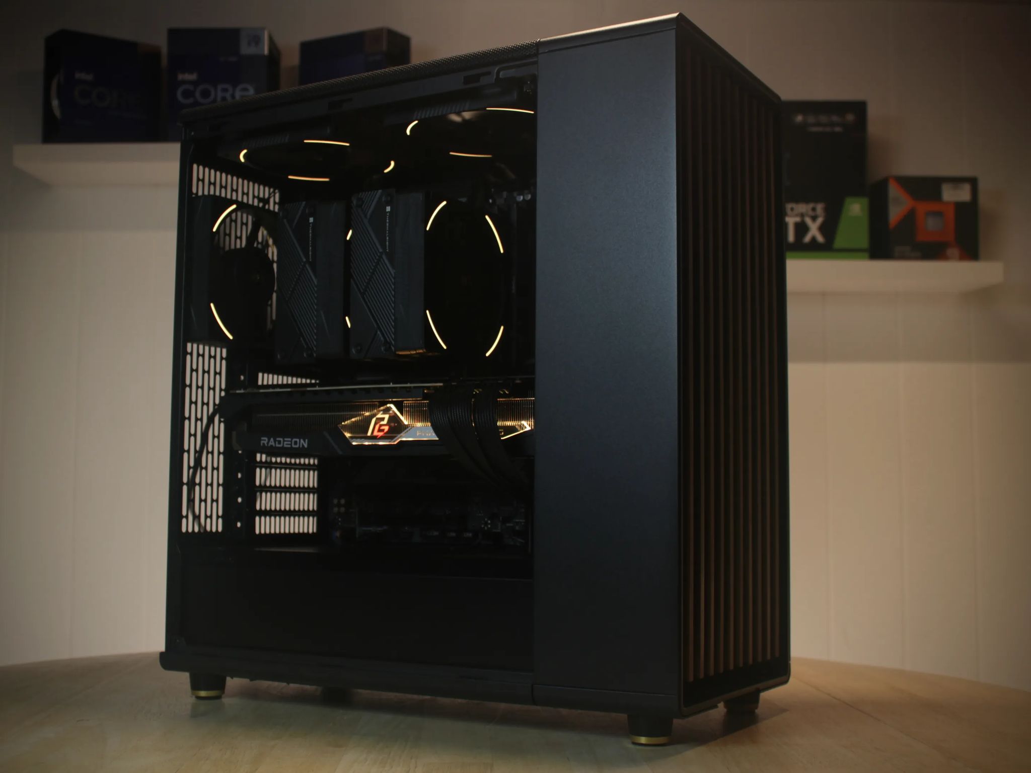 SALE! 7900 XTX 24gb | 9700X | 4K Gaming Rig | “Walnut Ember”