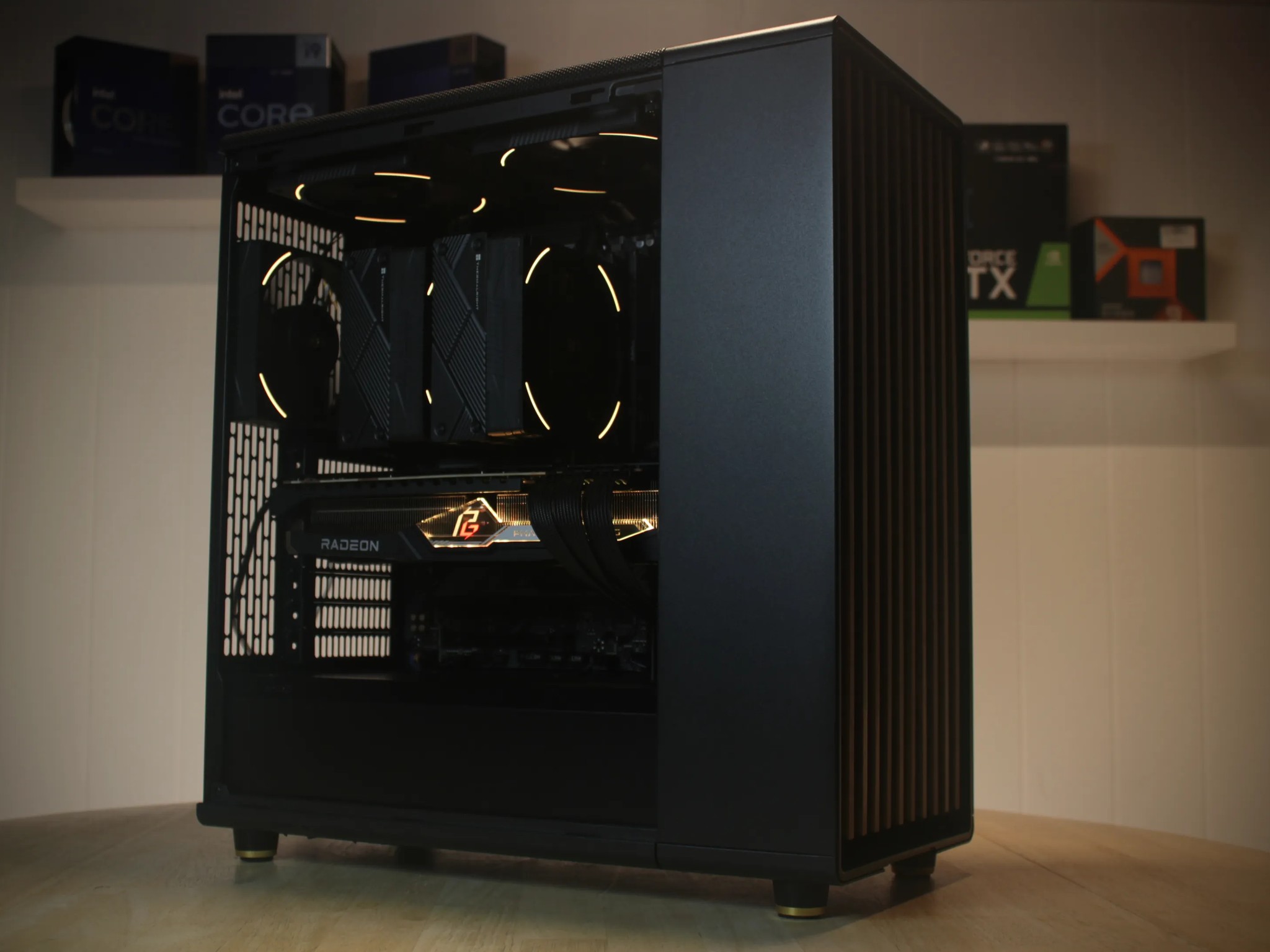 SALE! 7900 XTX 24gb | 9700X | 4K Gaming Rig | “Walnut Ember”
