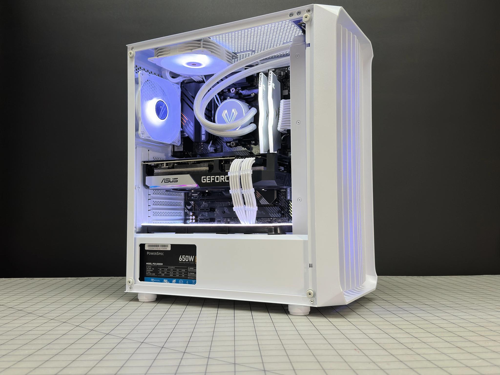 🧊❄️Arctic❄️🧊 RTX 3070 / AMD R5 5600X3D / 1TB NVME / 32GB Ram / 360 AIO Watercooled / WIFI / WIN11