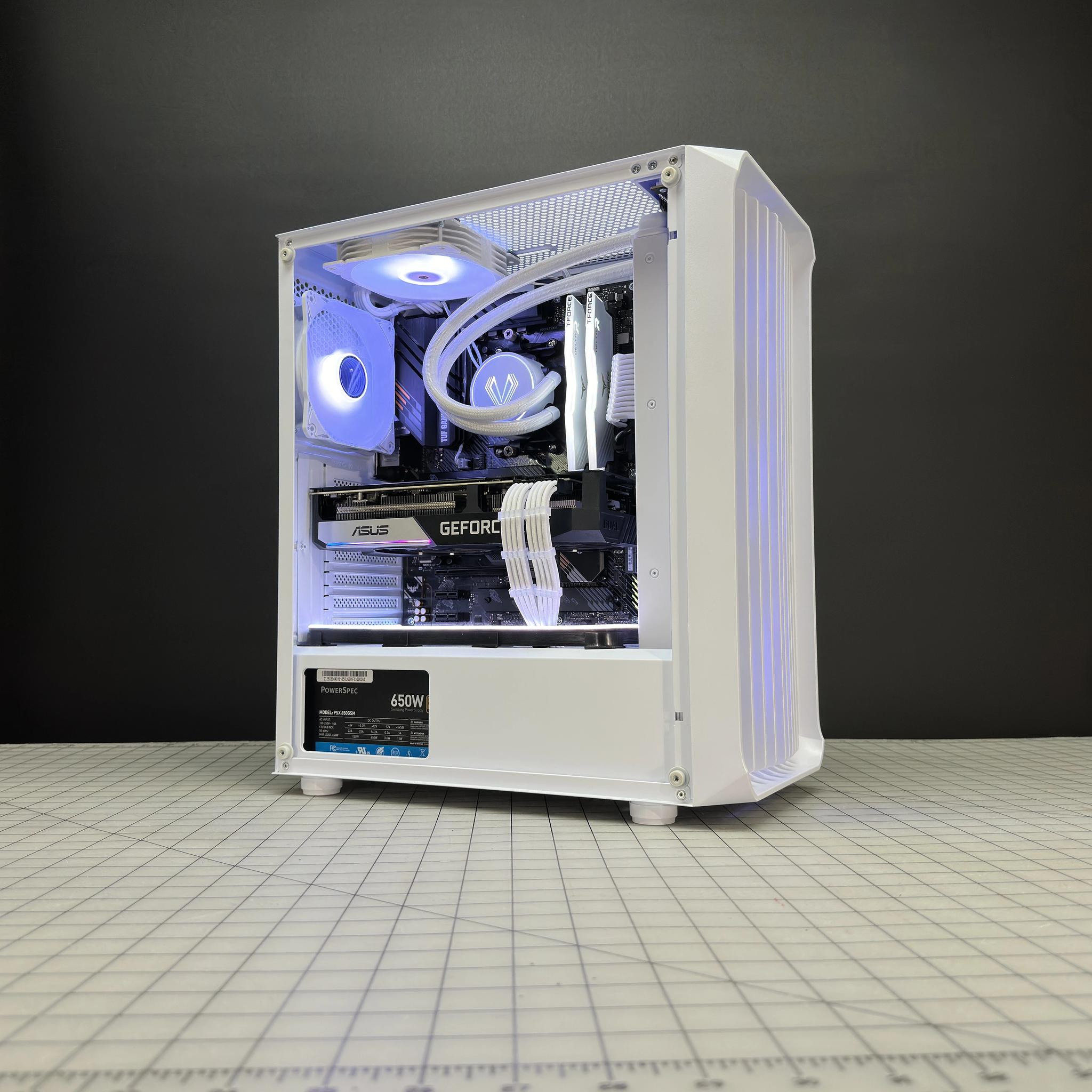 🧊❄️Arctic❄️🧊 RTX 3070 / AMD R5 5600X3D / 1TB NVME / 32GB Ram / 360 AIO Watercooled / WIFI / WIN11