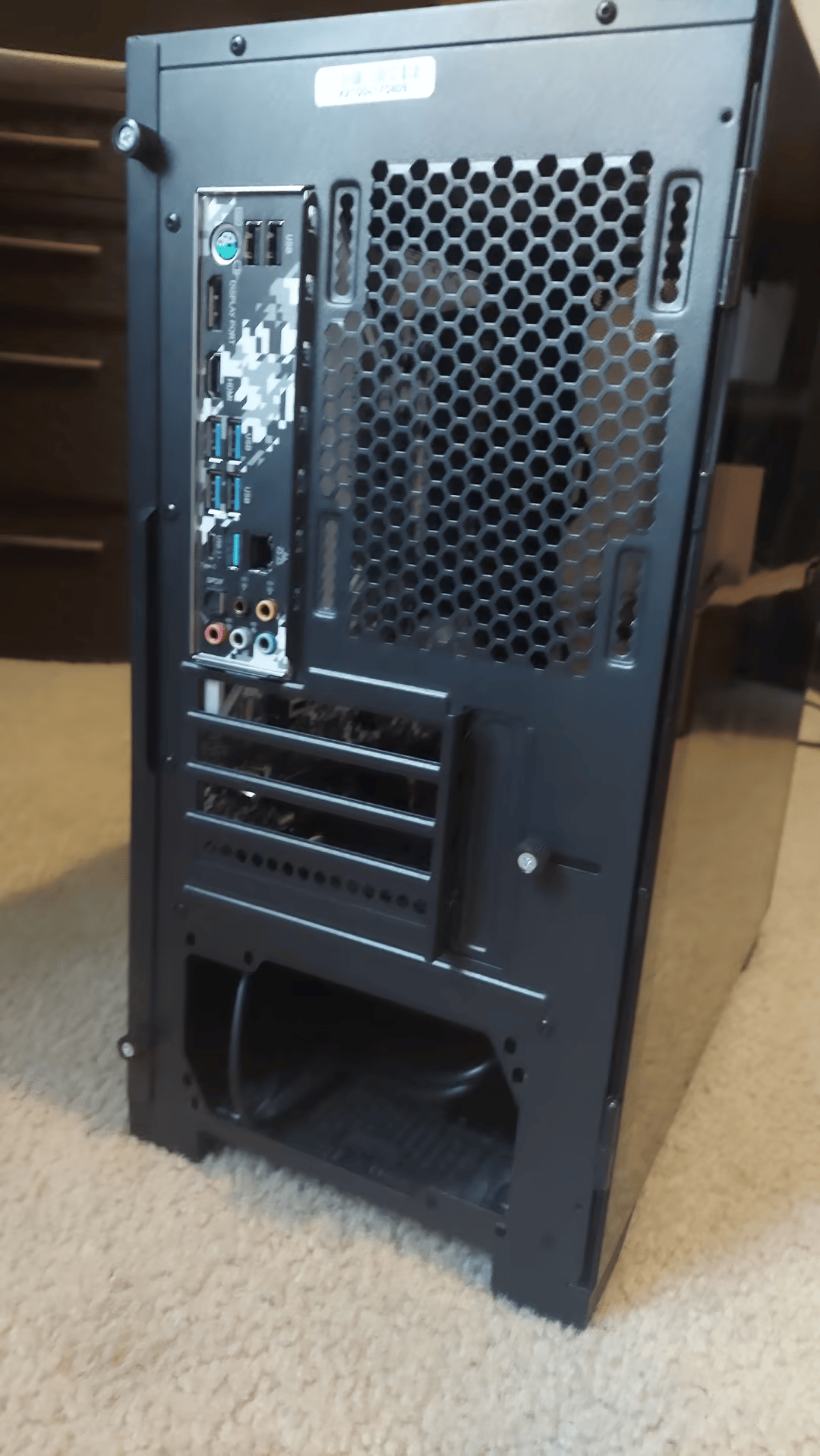 Gaming Motherboard and Case, ASROCK b450m Steel Legend, Montech Air 100