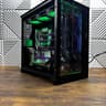 High-End Custom Water Cooled Gaming PC – Ryzen 7 9800X3D / AORUS RTX 3080 Ti / 64GB DDR5