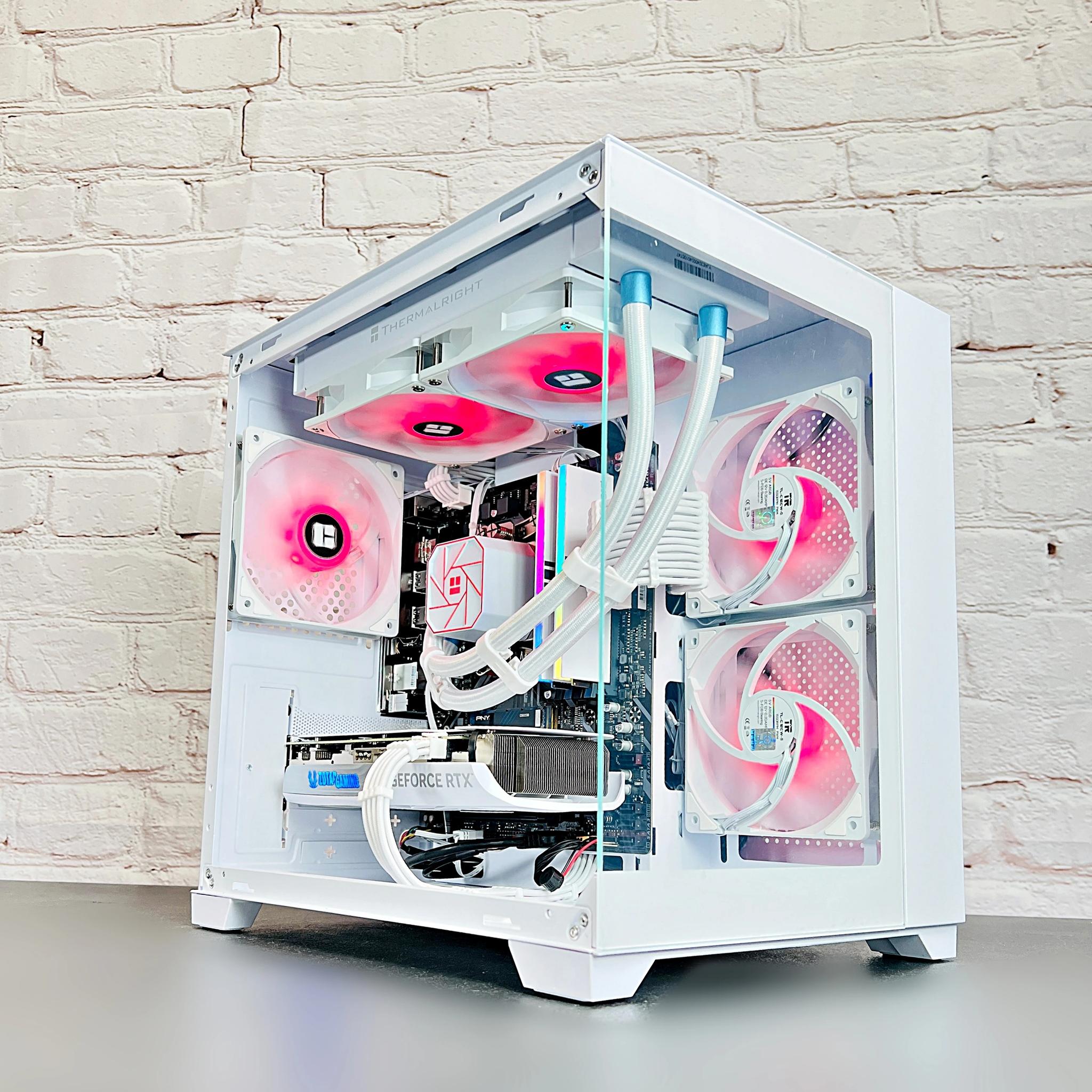 Liquid Cooled RTX 4070 Ryzen 5 5600X 16GB RAM 1TB M.2 Win 11 Gaming PC