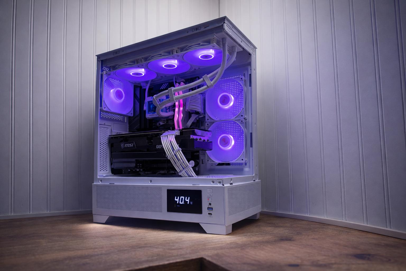 🔥 Arctic Strike X3D – RTX 3080 Ti + 7800X3D Gaming PC 16g DDR5 750w psu 1TB NVME+1TB HDD🔥