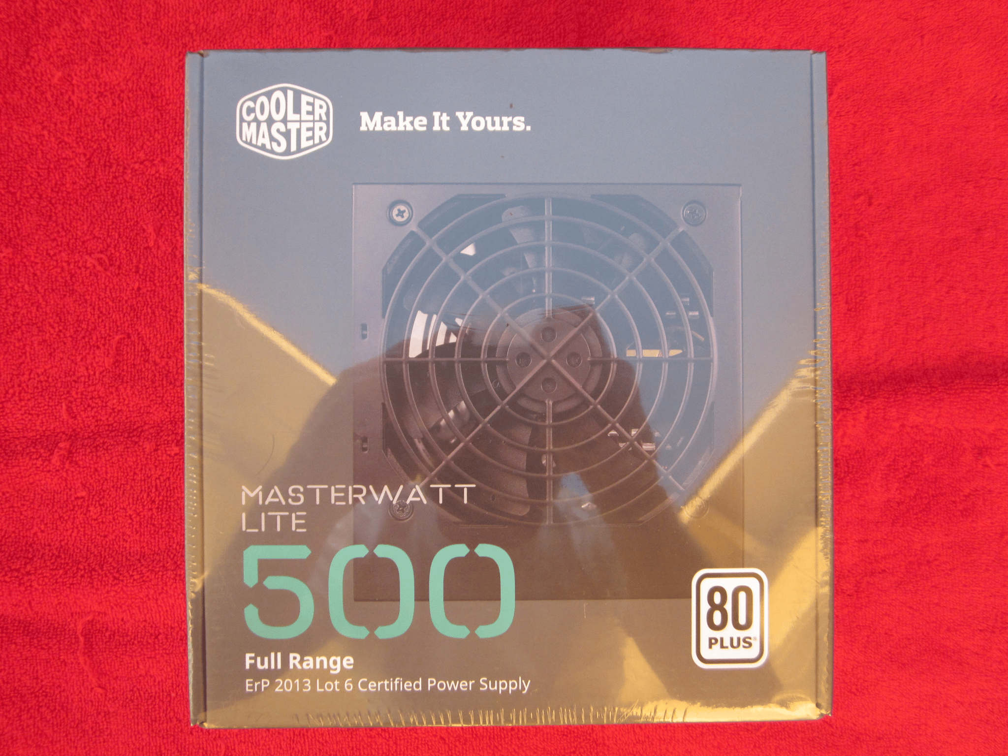 New Cooler Master MasterWatt Lite 80+ 500w Power Supply