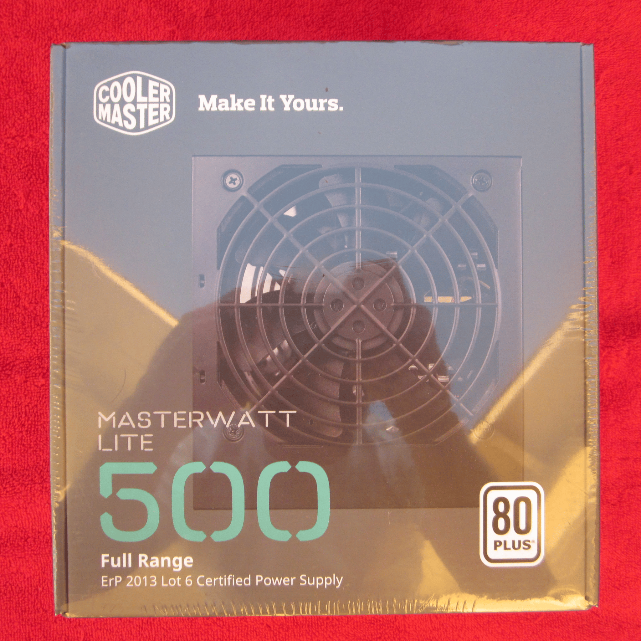 New Cooler Master MasterWatt Lite 80+ 500w Power Supply