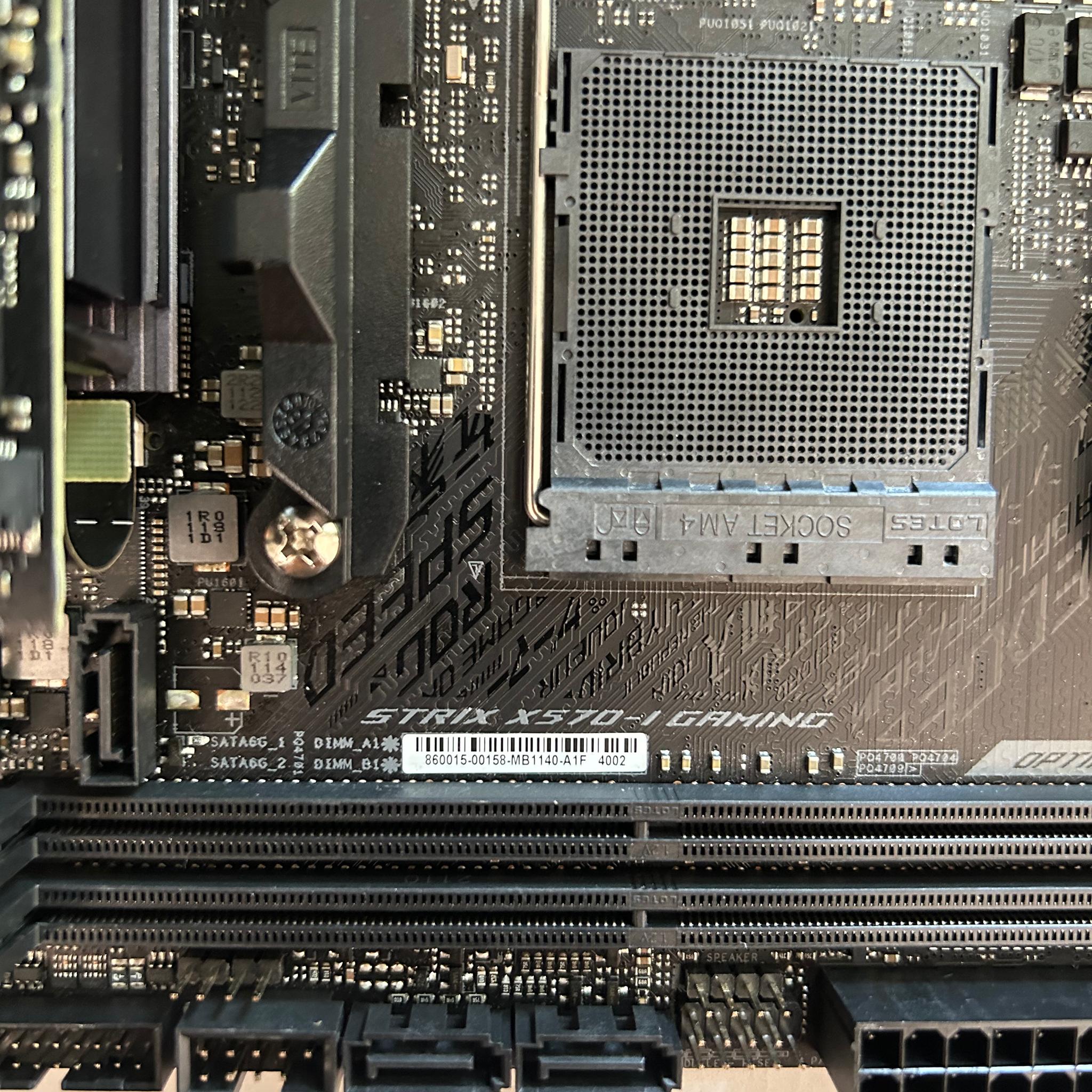 ASUS ROG Strix X570-I Gaming AM4 AMD X570 Mini ITX AMD Motherboard
