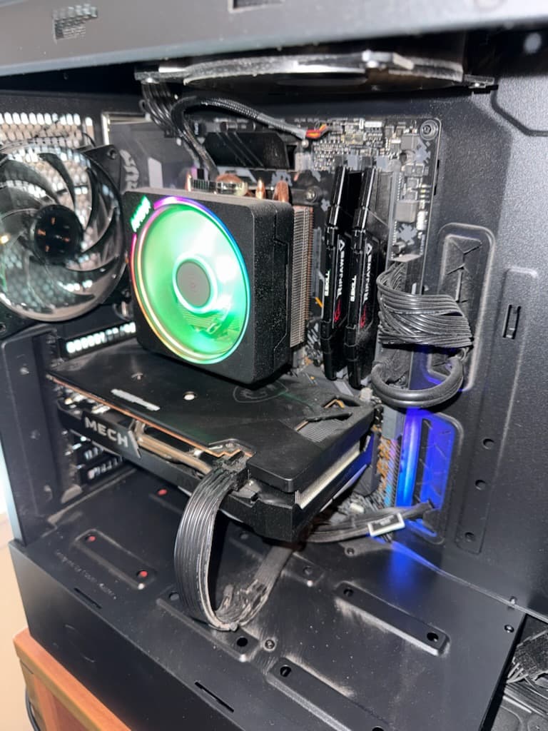 Radeon RX 6600 XT Custom Gaming PC - Ryzen 7 5800X, 16GB RAM, 2TB NVMe SSD