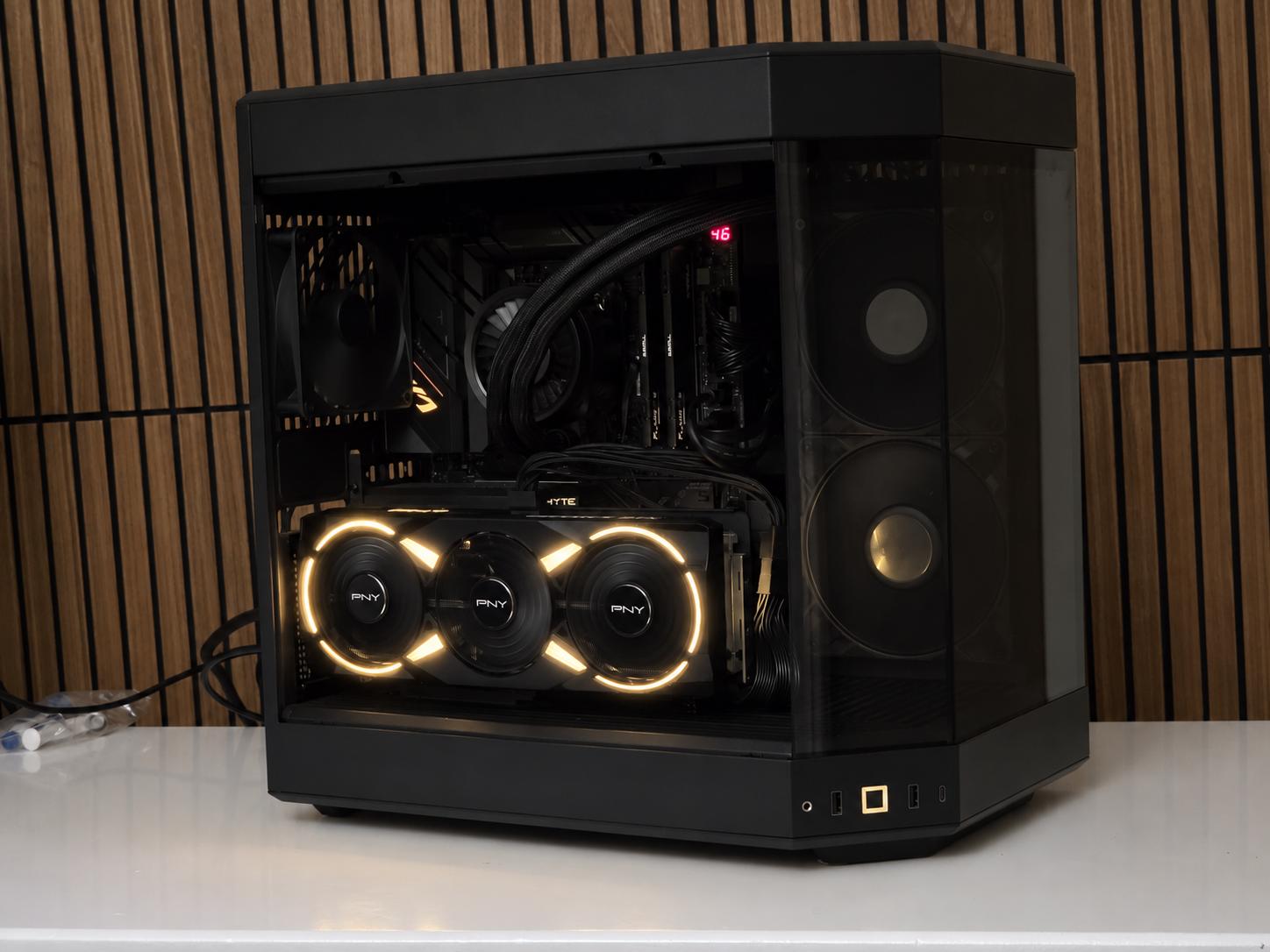 Black V3 | RTX 5070TI | Ryzen 9 7950x | 32GB DDR5 | 1TB NVME | GOLD PSU | Windows 11 | WIFI