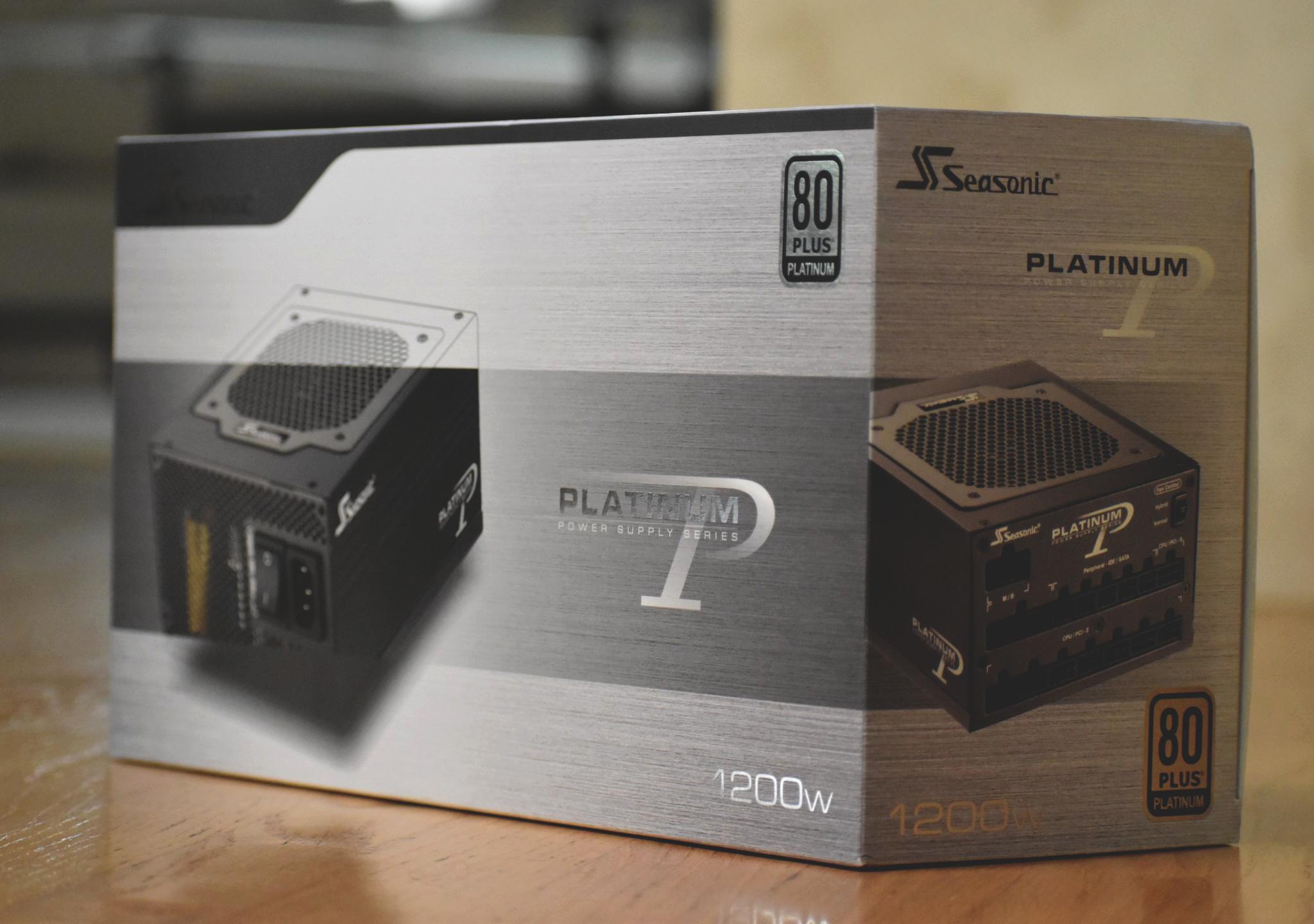 SeaSonic Platinum 1200W, 80 Plus Platinum Fully Modular Power Supply