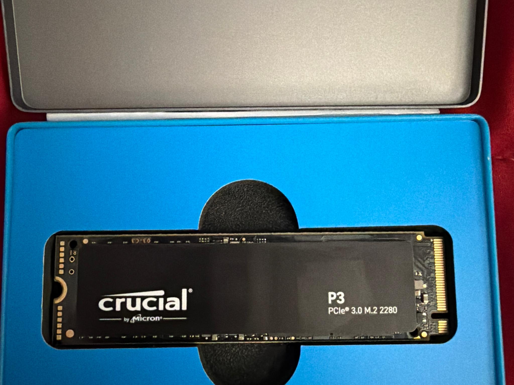 Crucial Micron P3 4TB NVMe SSD 2280