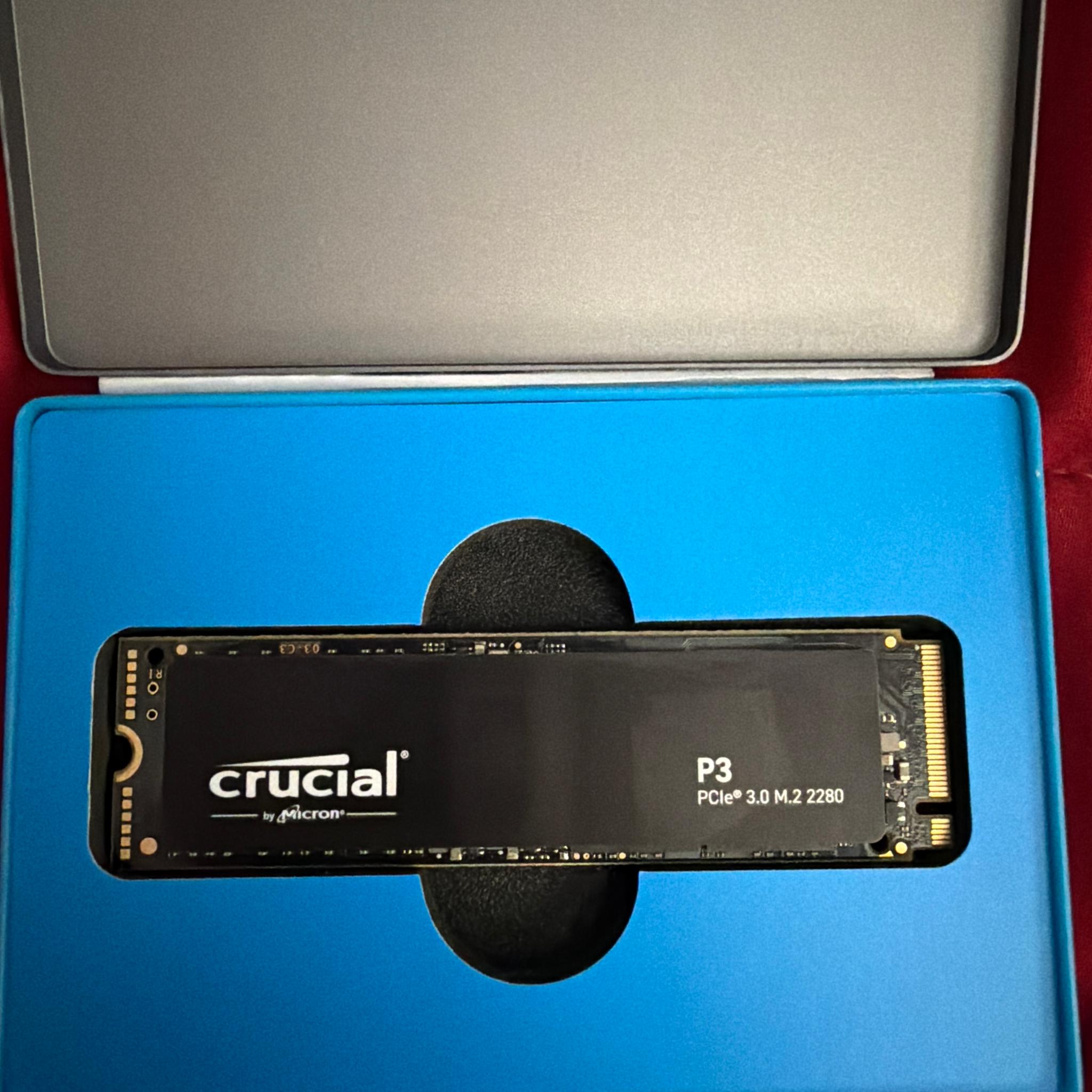 Crucial Micron P3 4TB NVMe SSD 2280