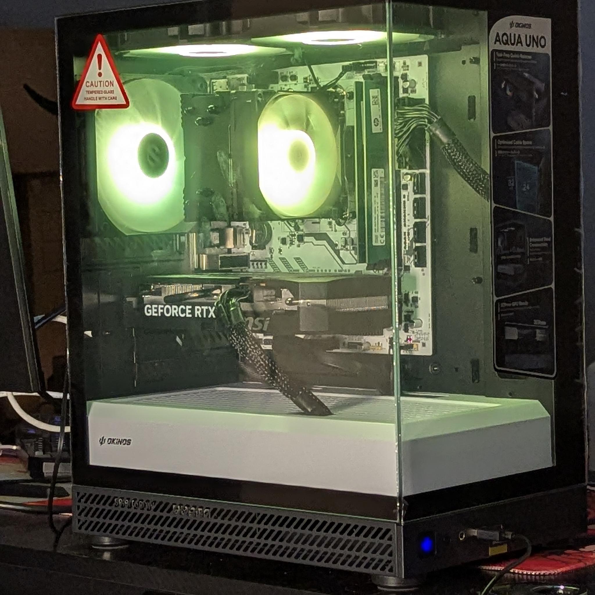 GAMING PC|AMD RYZEN 5 5500|GEFORCE RTX 5050 8GB|16GB DDR4 3200|1 TB NVME SSD|WINDOWS 11 PRO ACTIVE