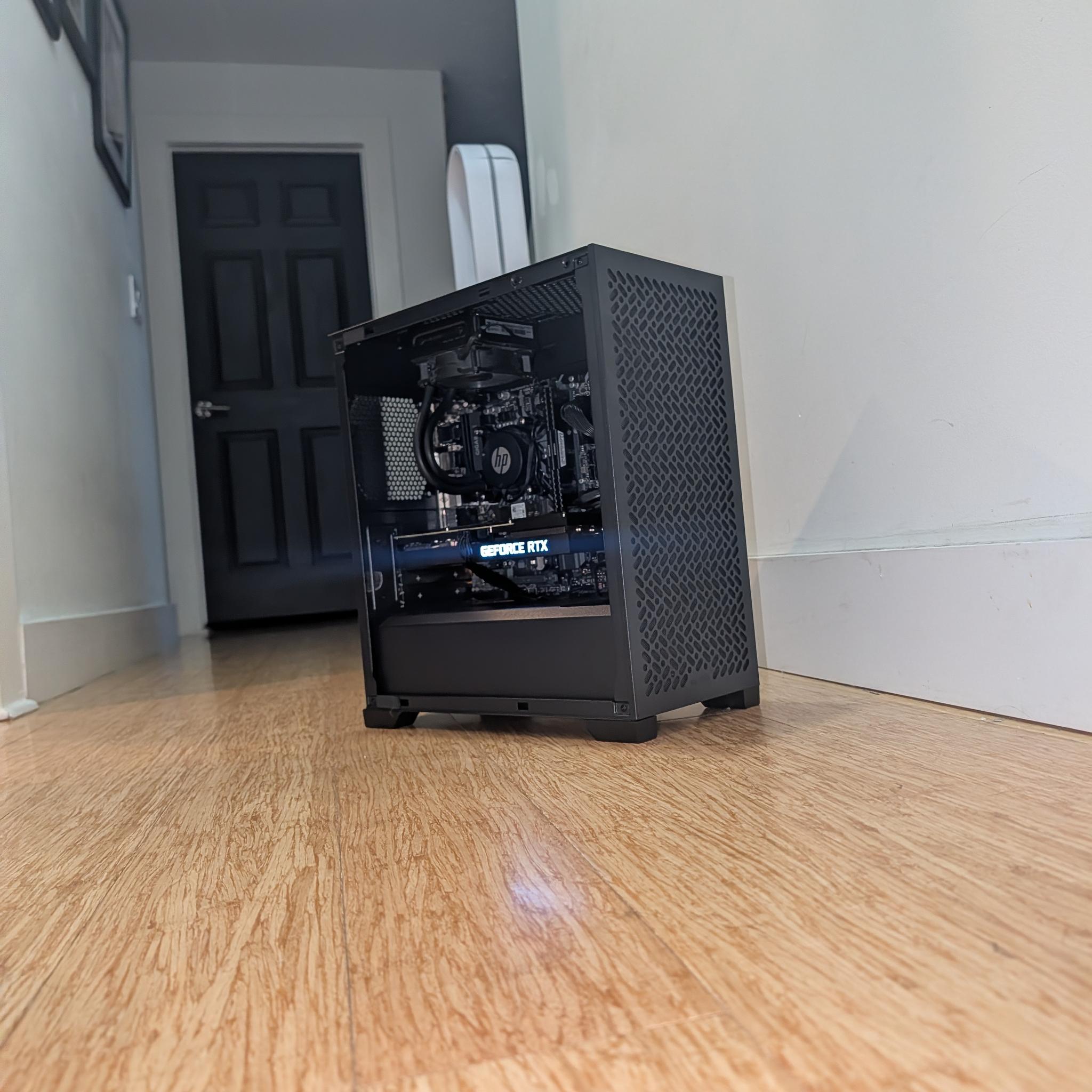 Custom No RGB AIO Gaming PC | RTX 3070 | I5 9400F | 2.2TB NVME/HDD | 16GB | H370M | Montech PC case|