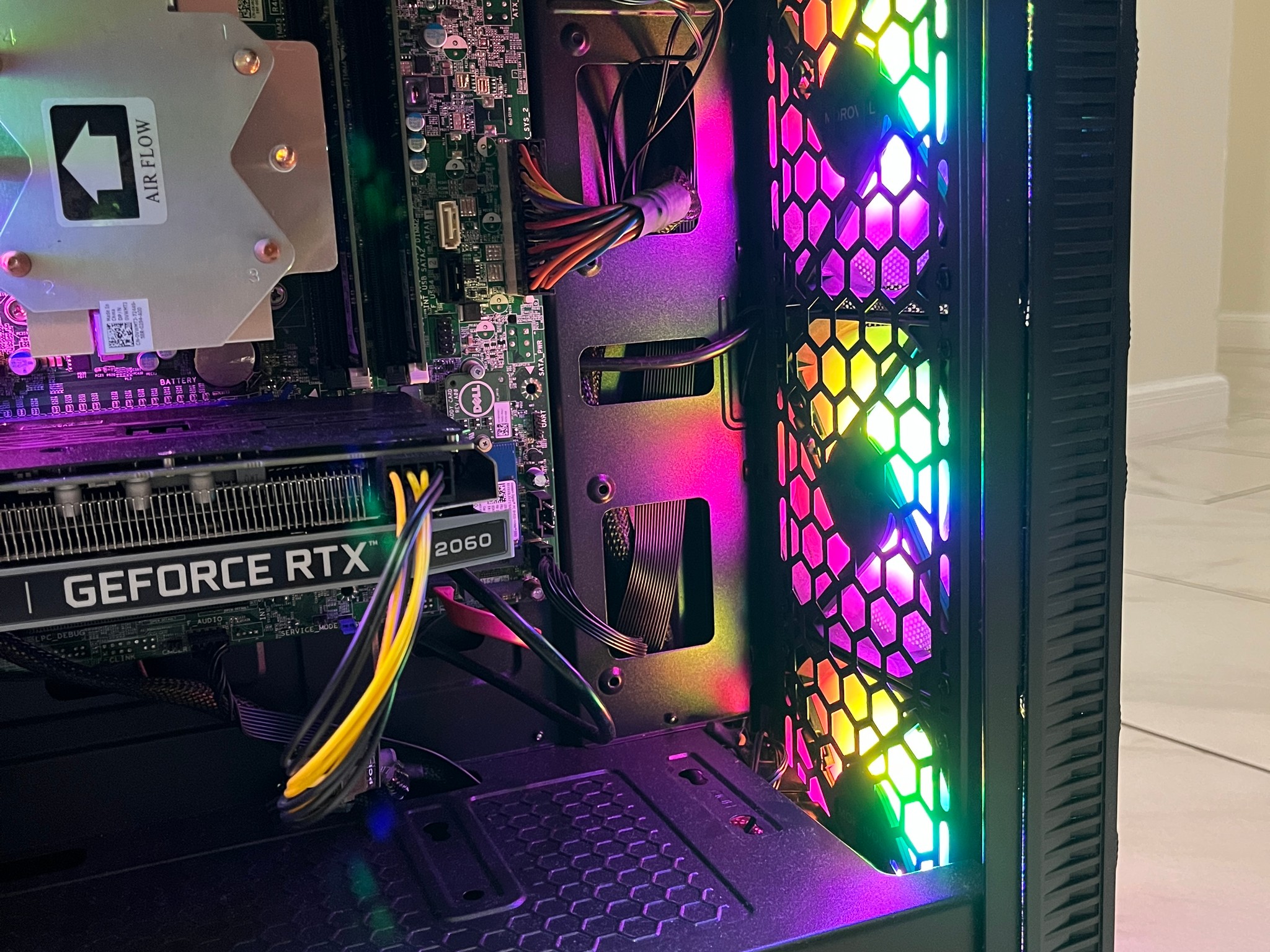 NVIDIA RTX 2060, Intel i7-6700k, 12GB RAM, 870 GB Storage, High FPS RGB Gaming PC w/ Wi-Fi & BT