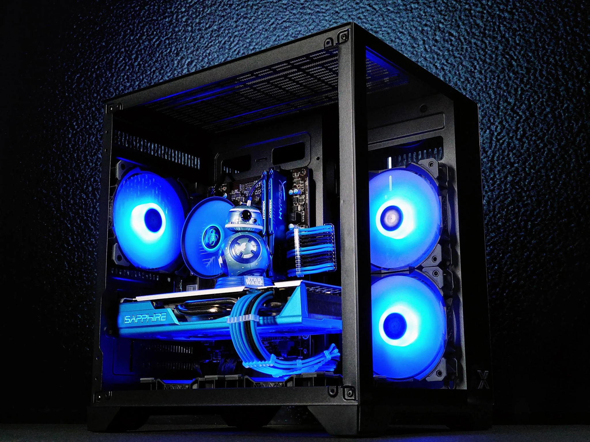 💙🤖BB-8 Budget Gaming PC🔷AMD RX 580 8GB🔷Intel Core i7 4770🔷16GB DDR3 🔷512GB SSD