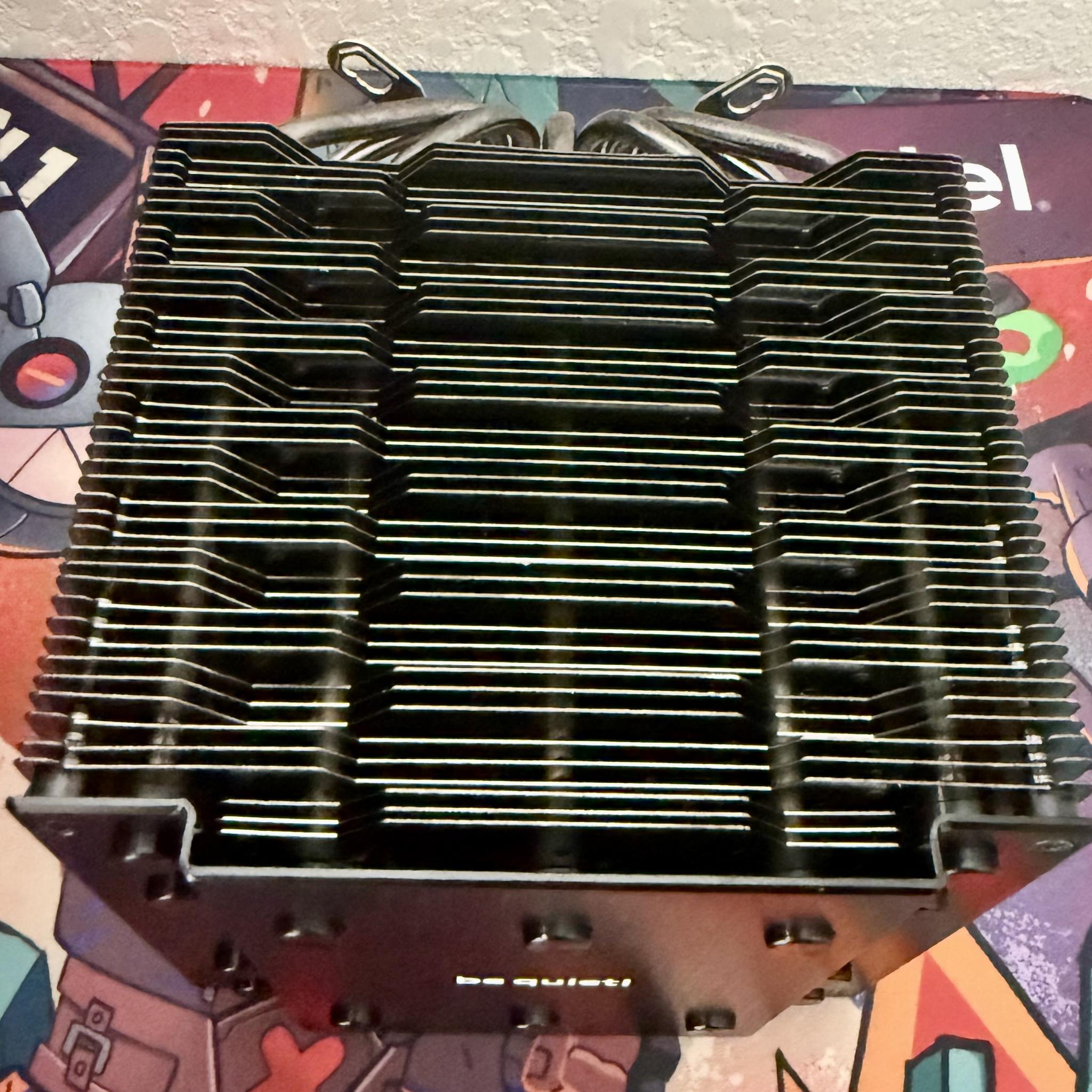 be quiet Dark Rock cpu cooler, nzxt hub, gigabyte wifi card, fans bundle + more