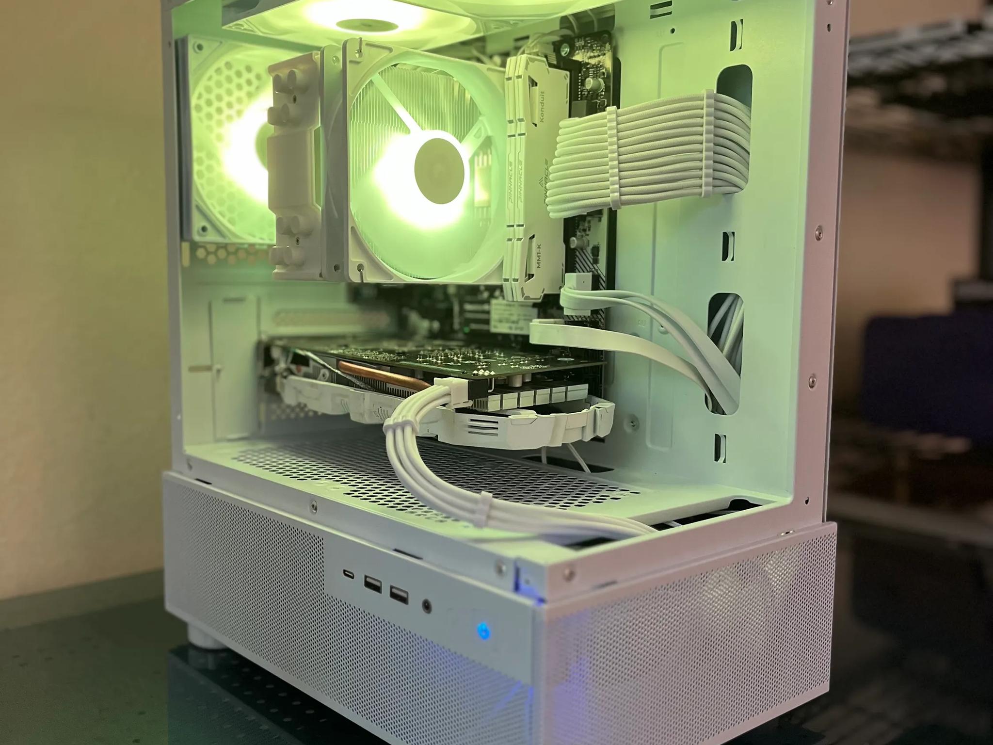 1080p White RGB Gaming PC (Ryzen 3 and GTX 1060 6GB)