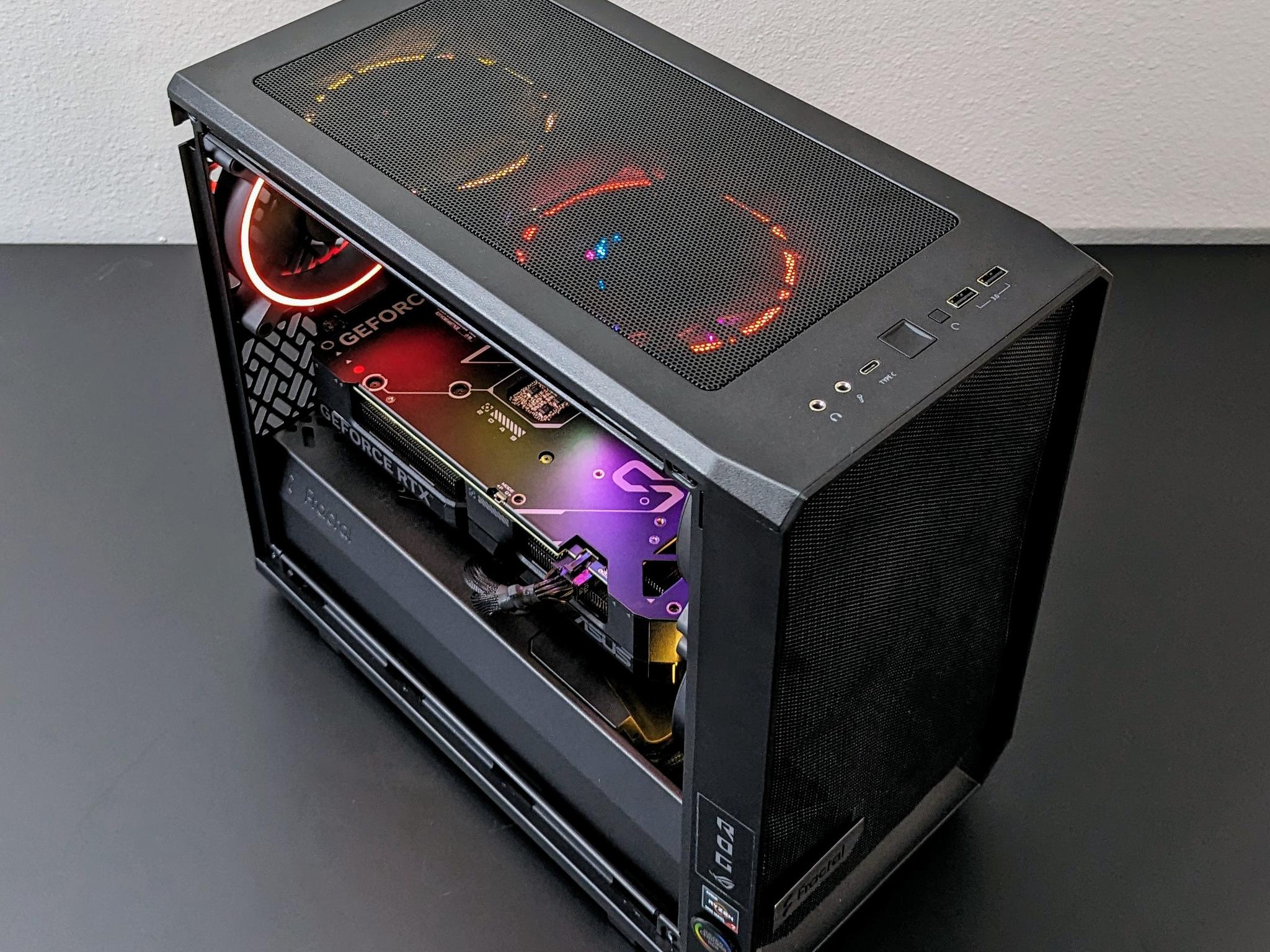 Enthusiast Grade Gaming Powerhouse: Ryzen 5800X + RTX 4070 - Sleek Design, Max Performance!