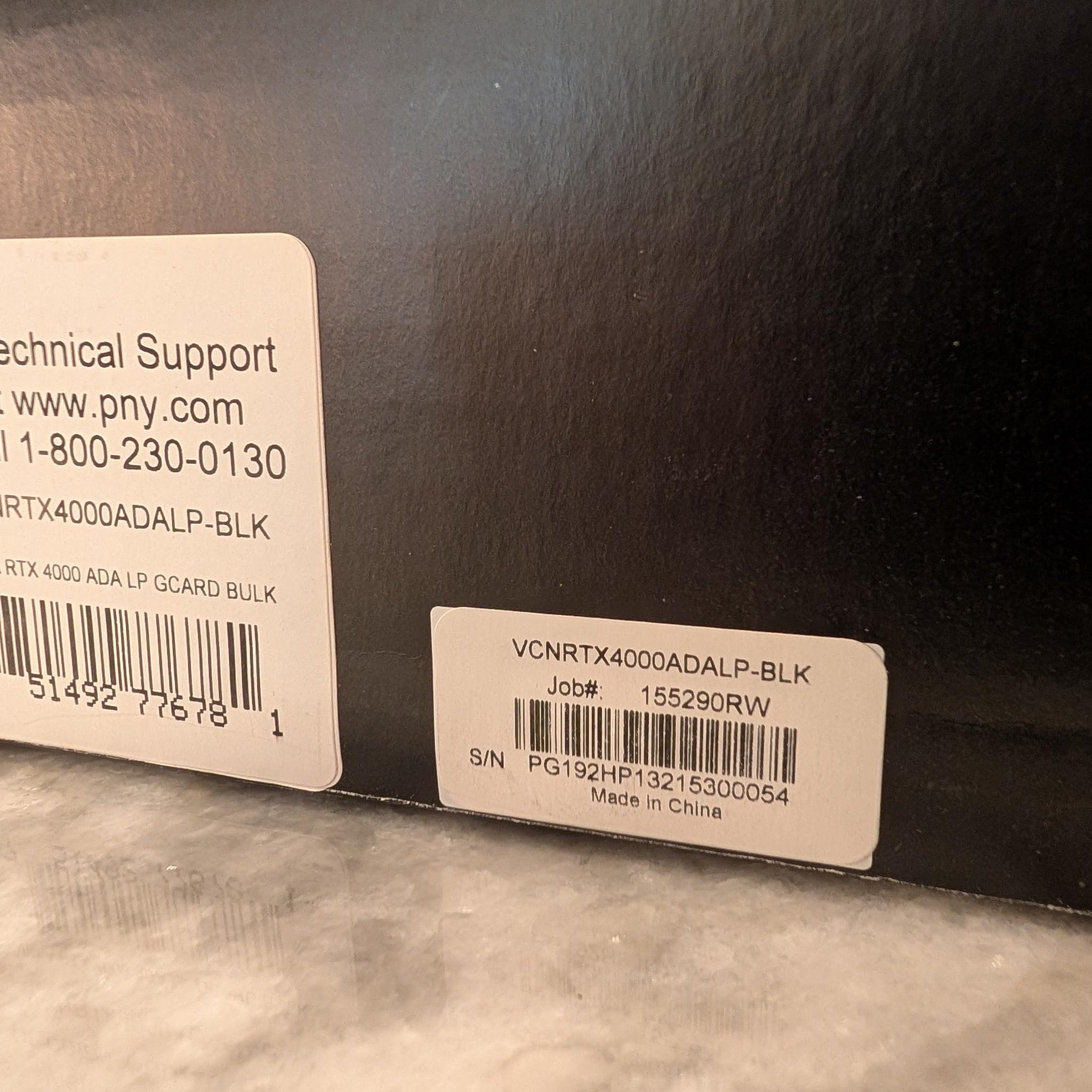 NVIDIA RTX 4000 SFF Ada Generation Graphics Card - 20GB GDDR6